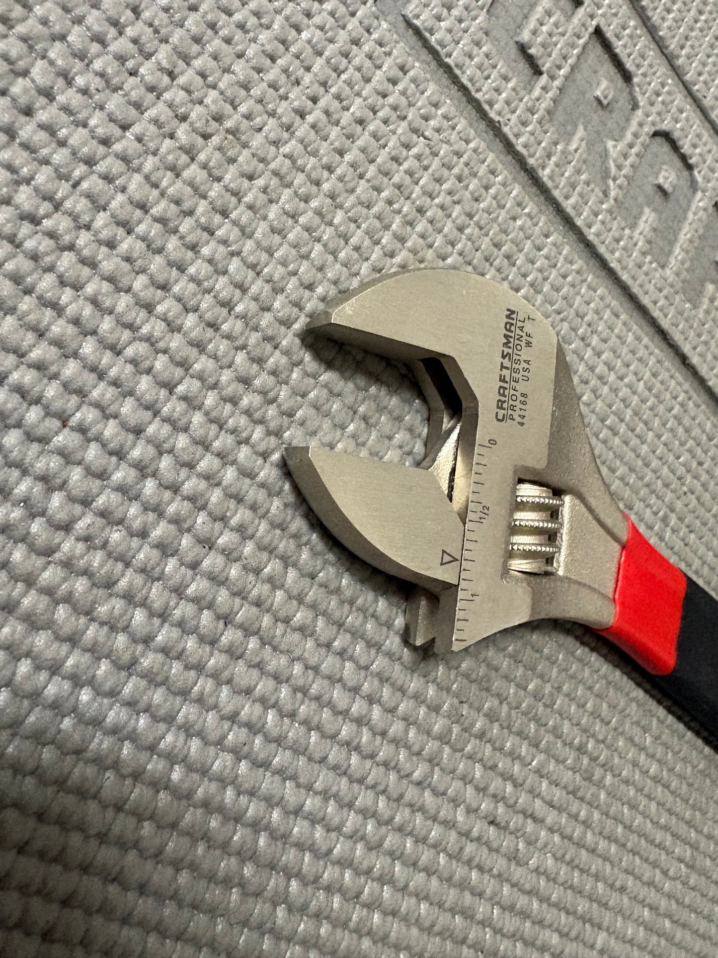 Sears Craftsman Professional 10" Adjustable Wrench 44168 WF T USA