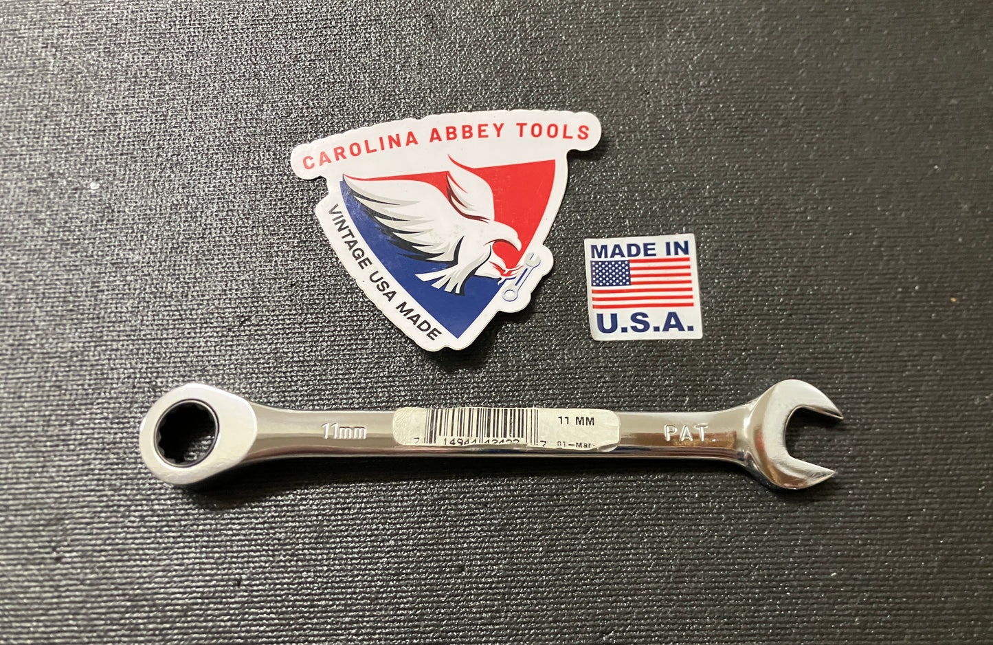 NOS Vintage Craftsman 11mm Reversible Ratcheting Wrench 42422 Made In USA Rare!