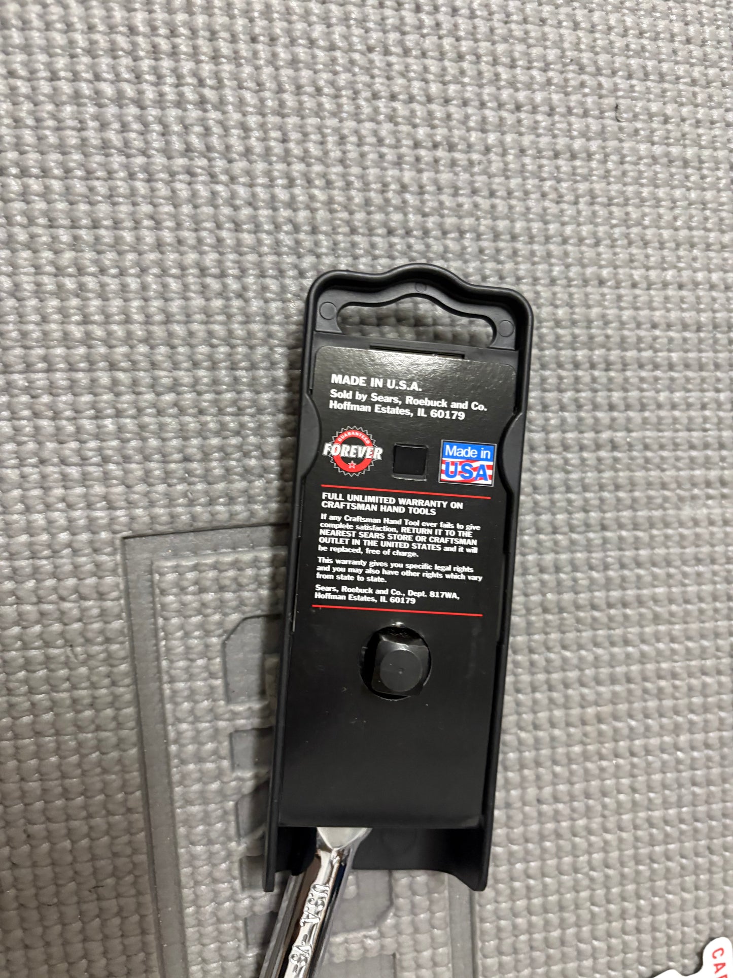 NOS Sears Craftsman Professional 3/8” Drive Full Polish Ratchet 44833 VS USA