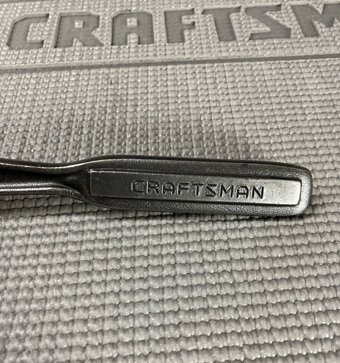 Rare Sears Craftsman 3/8” Drive Black Oxide Ratchet 44837 VM USA