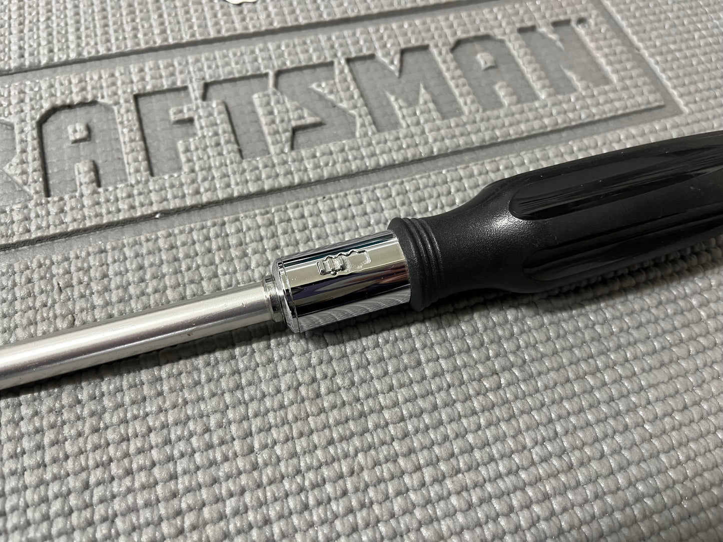 Sears Craftsman Reversible Ratcheting  Screwdriver Black Handle 41861 WF USA