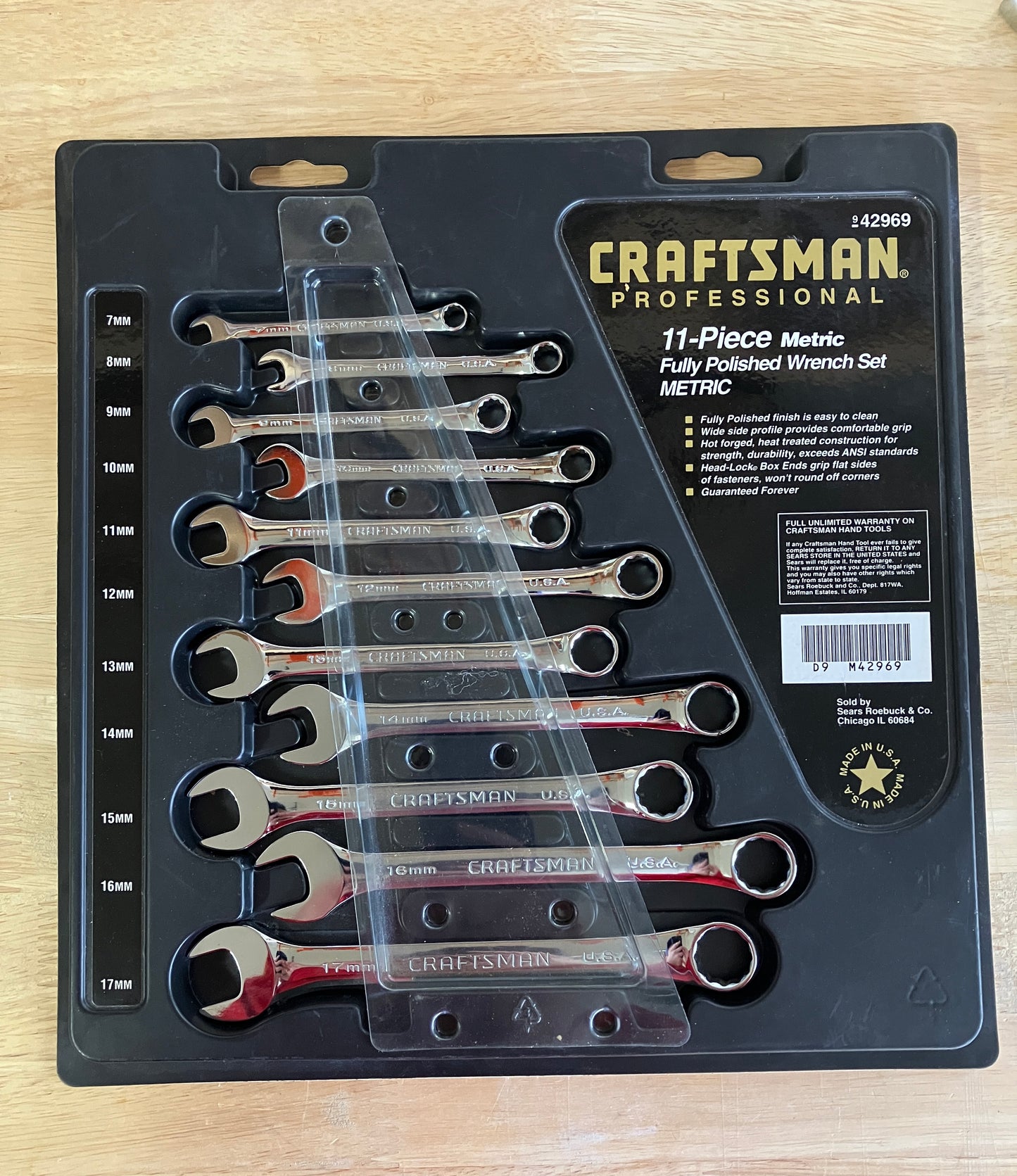 Vintage NOS Craftsman Professional Bundle - 3 Wrench Sets