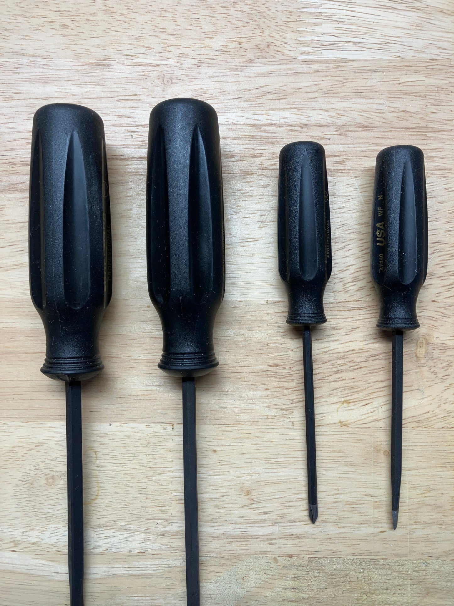 Vintage Craftsman Professional 4pc Screwdriver Set USA