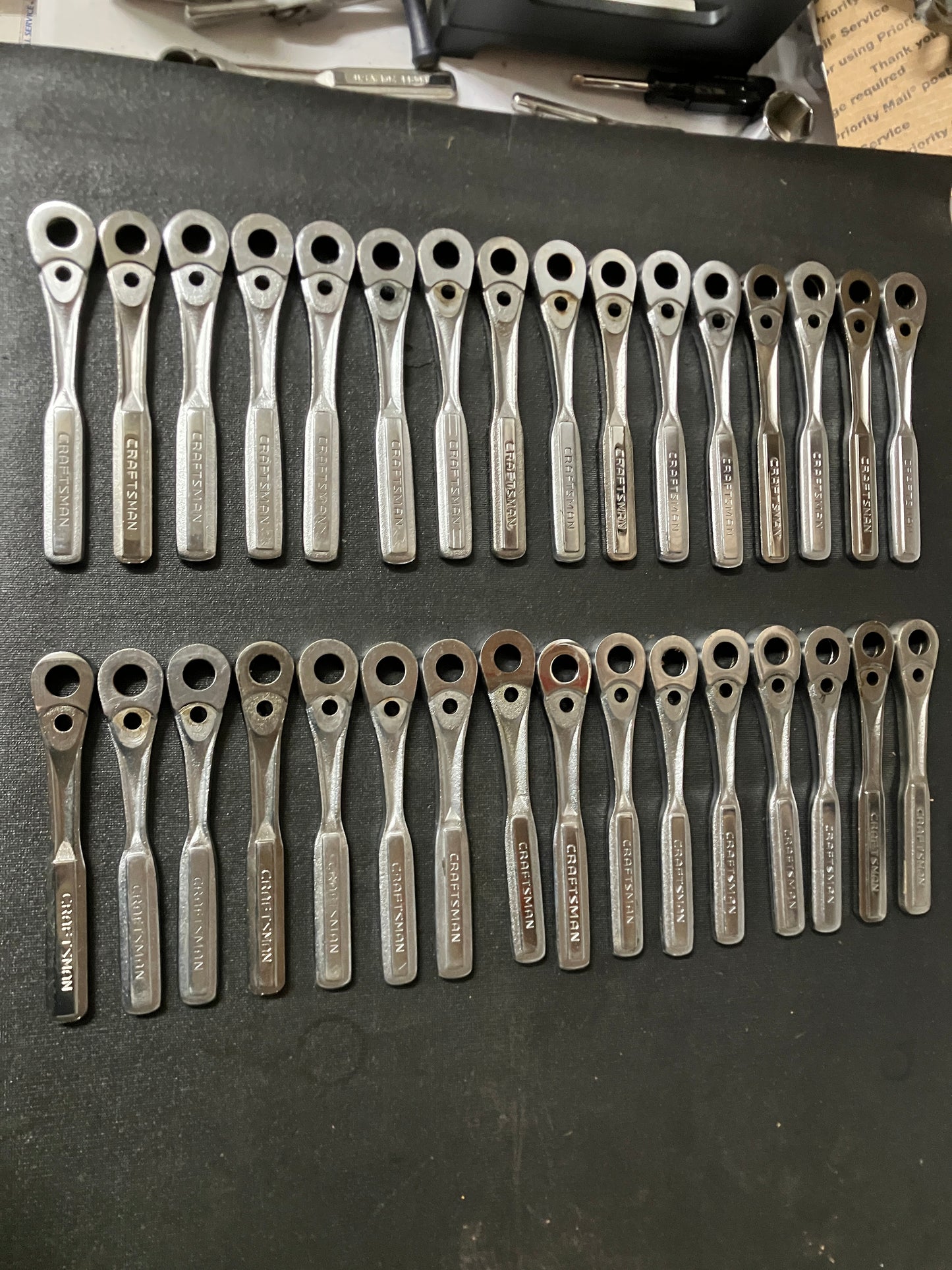 Vintage Sears Craftsman Ratchet Body Bundle USA *Empty Handles Only*