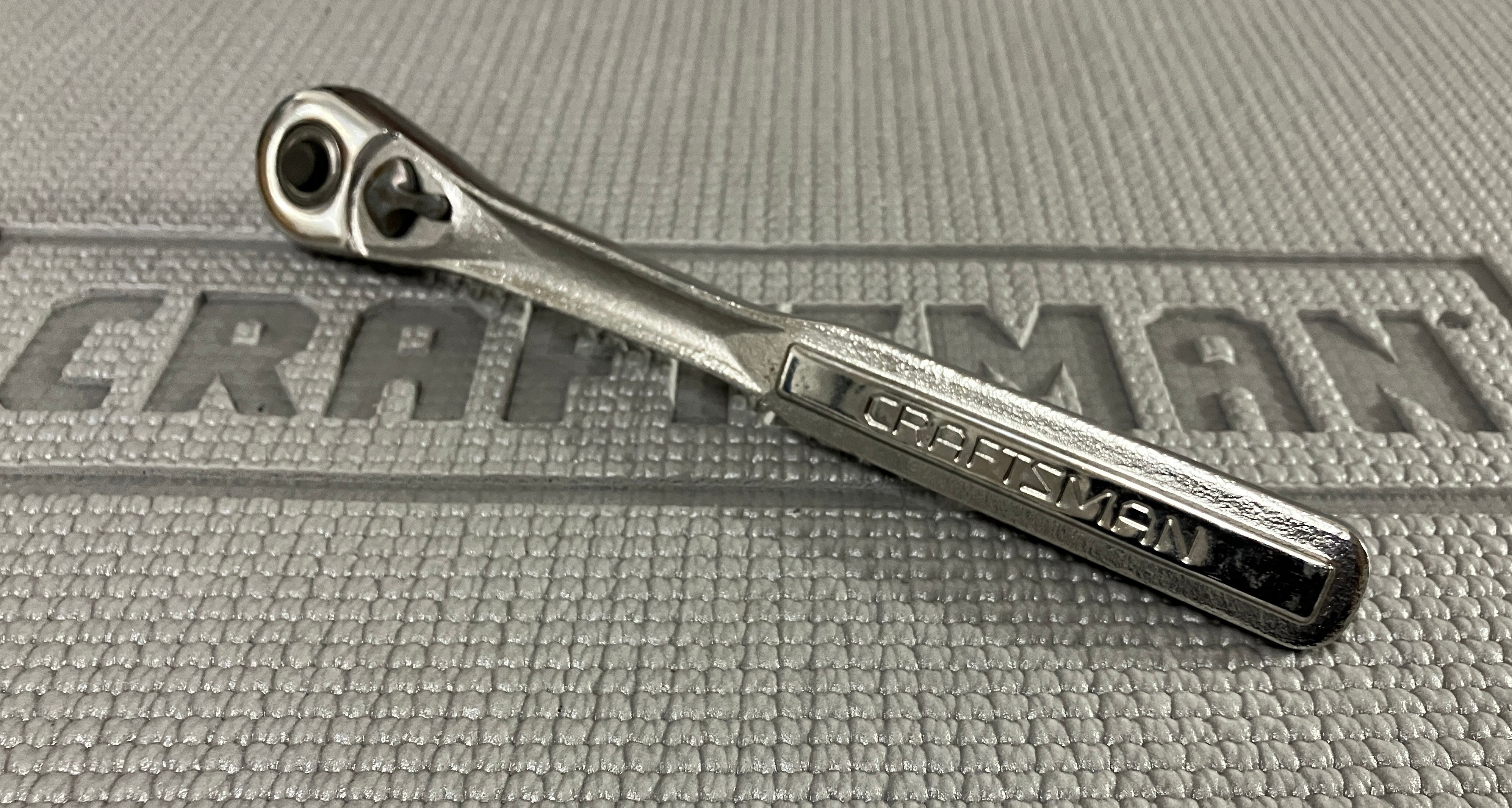 Vintage Craftsman 3/8” Drive Ratchet 44808 USA – Carolina Abbey Tools