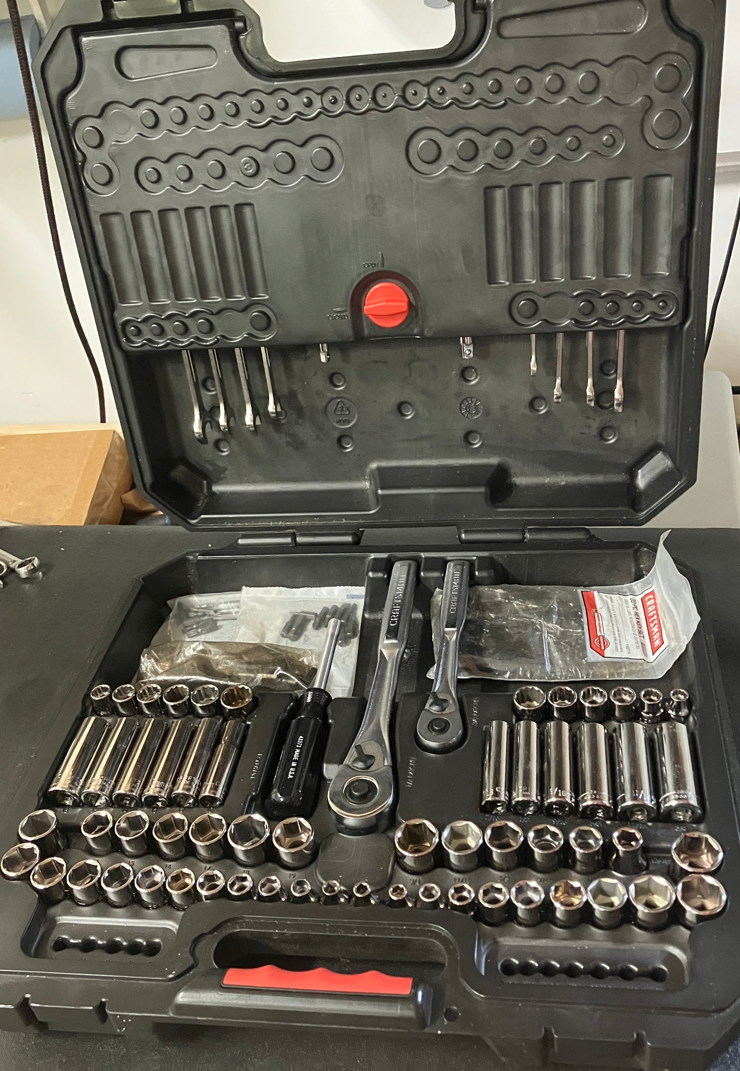 Craftsman 150pc Mechanics Tool Set w/ 6 Point Wrenches 38845 USA Made