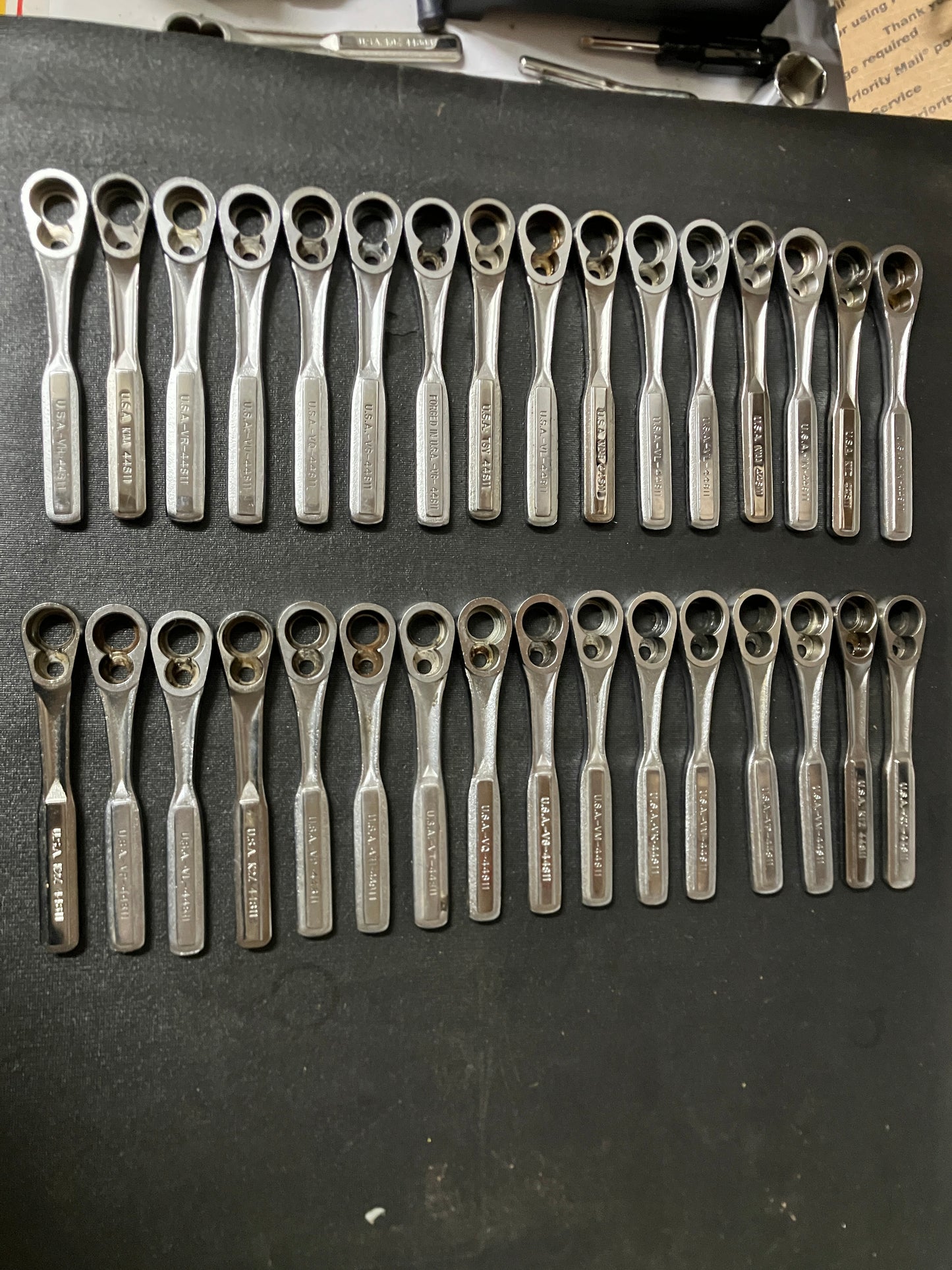 Vintage Sears Craftsman Ratchet Body Bundle USA *Empty Handles Only*