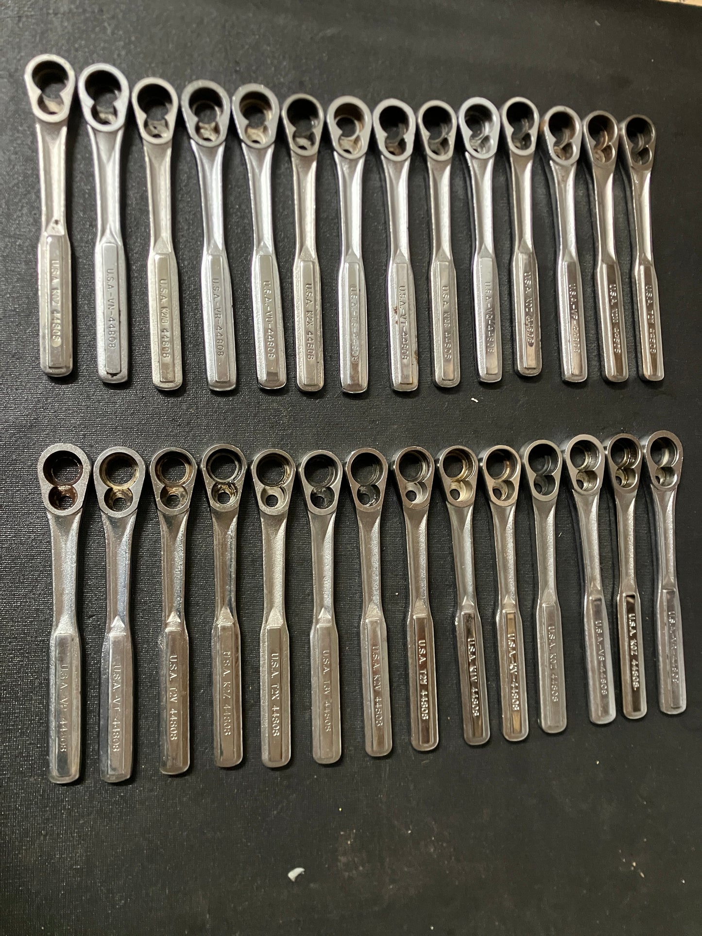 Vintage Sears Craftsman Ratchet Body Bundle USA *Empty Handles Only*