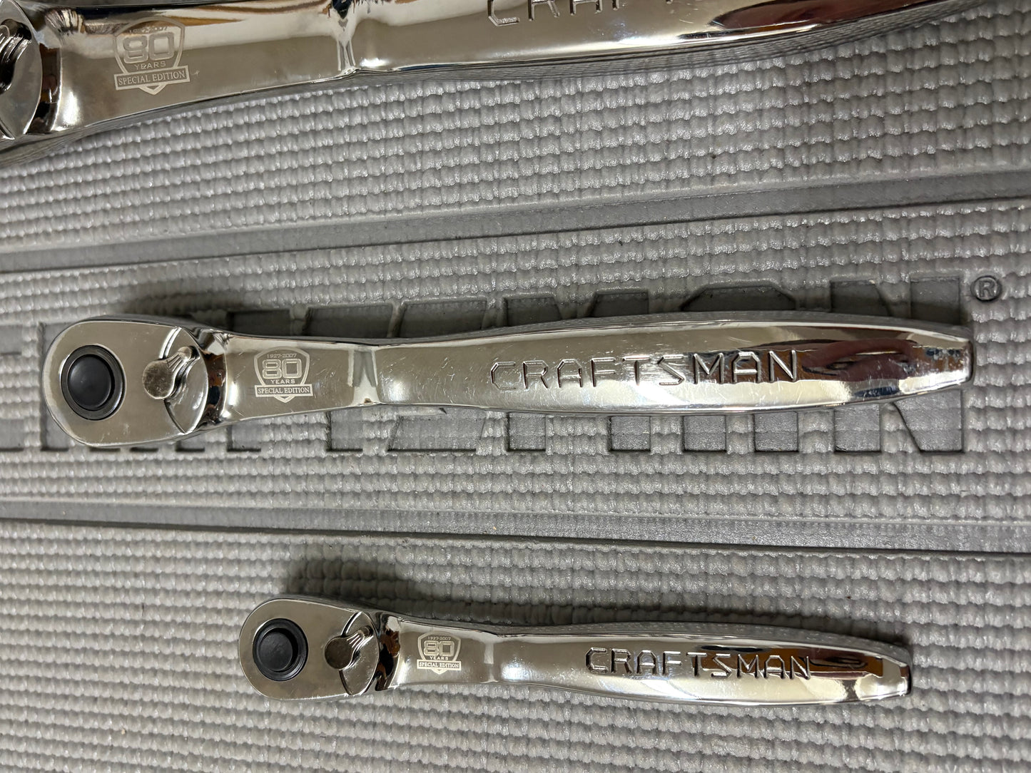 Sears Craftsman USA 80th Anniversary Thin Profile Ratchet Set 44993