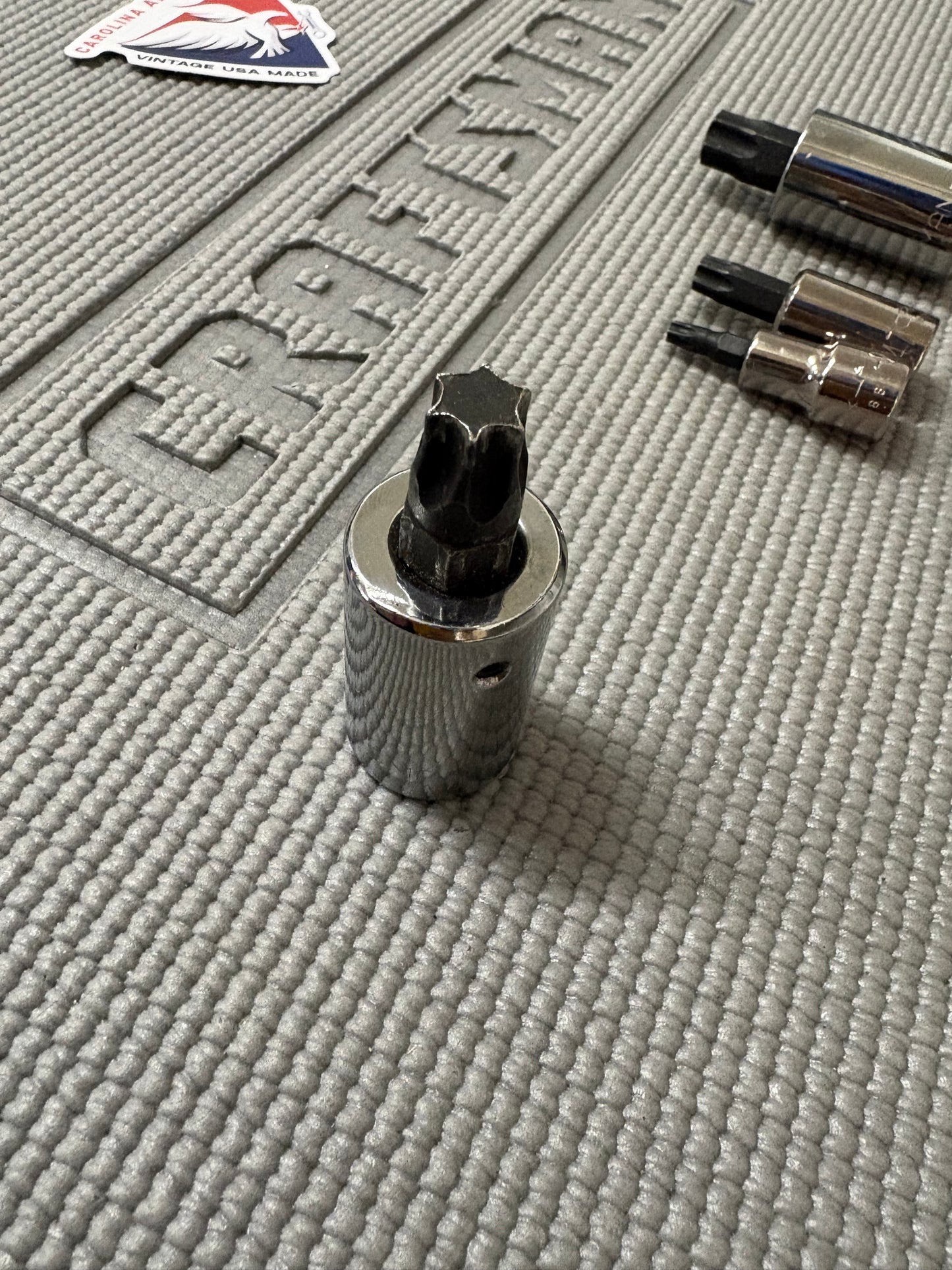 Sears Craftsman USA Torx Socket 34487 3/8 & 1/2 Drive 4pcs GK T27 T47 T55 T60