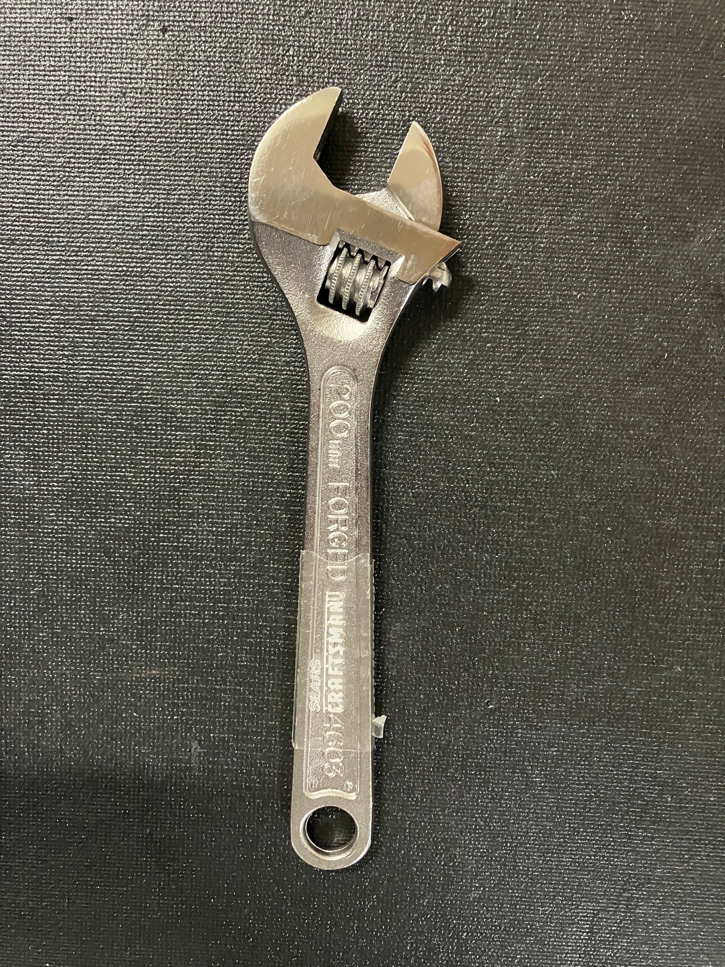 NOS Vintage =Craftsman= 8" Adjustable Wrench w/ Original Tag 44603 WF USA