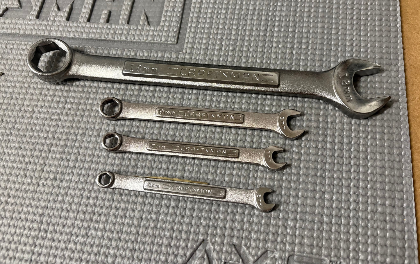 Sears Craftsman Metric 6 Point Wrench Bundle USA