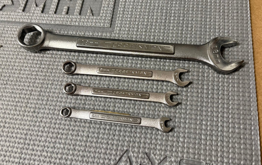Sears Craftsman Metric 6 Point Wrench Bundle USA