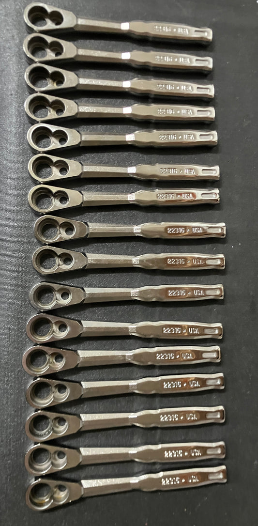Vintage Kobalt & Sears Craftsman Ratchet Body Bundle USA *Empty Handles Only* 65 pc