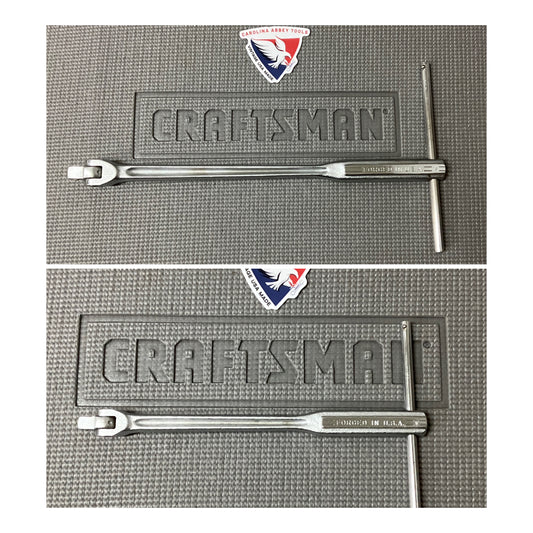 Vintage Craftsman =V= USA 3/8” & 1/2” Drive Breaker Bars w/ Cross Bars Tommy Bar