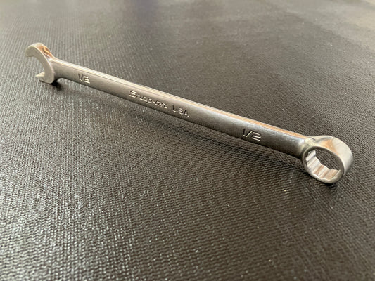 Snap-On SAE 1/2" Flank Drive Plus 12pt Combination Wrench SOEX16 Standard Length