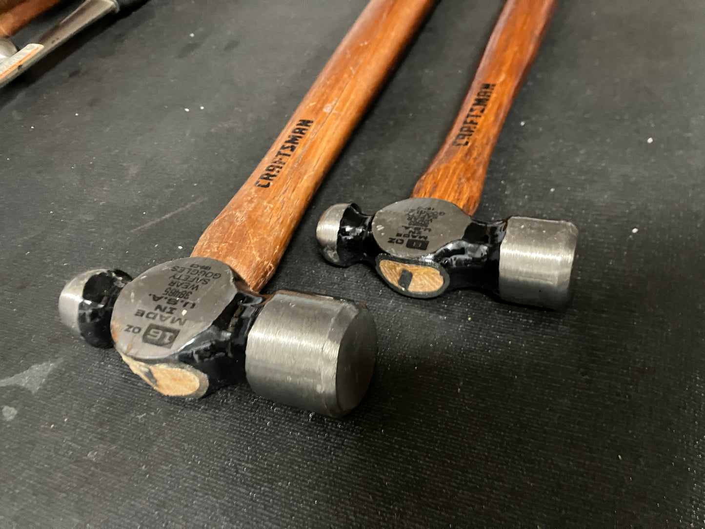 Vintage Craftsman Bundle - 5 Hammers & 10mm Cross Force Wrench