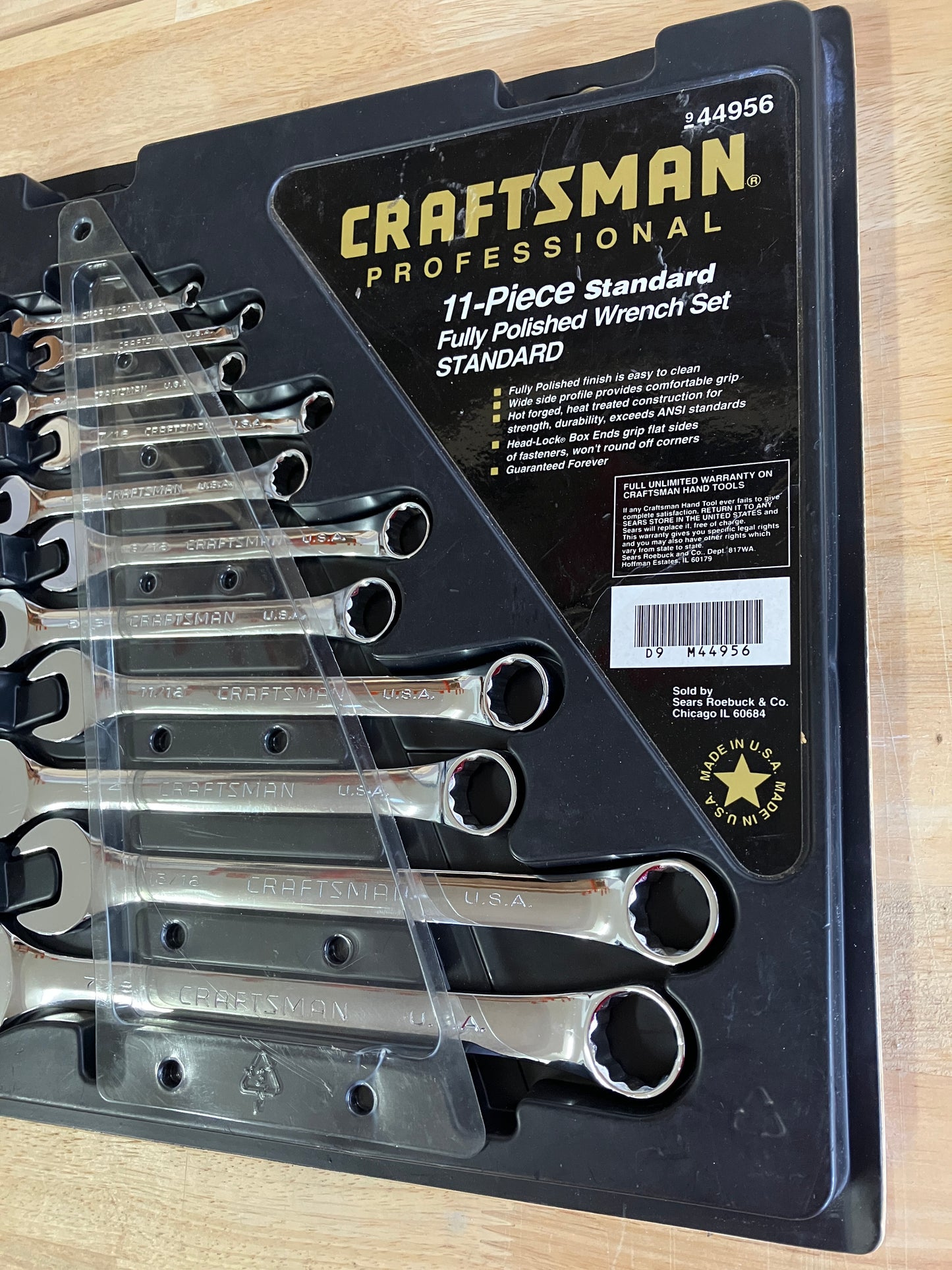 Vintage NOS Craftsman Professional Bundle - 3 Wrench Sets