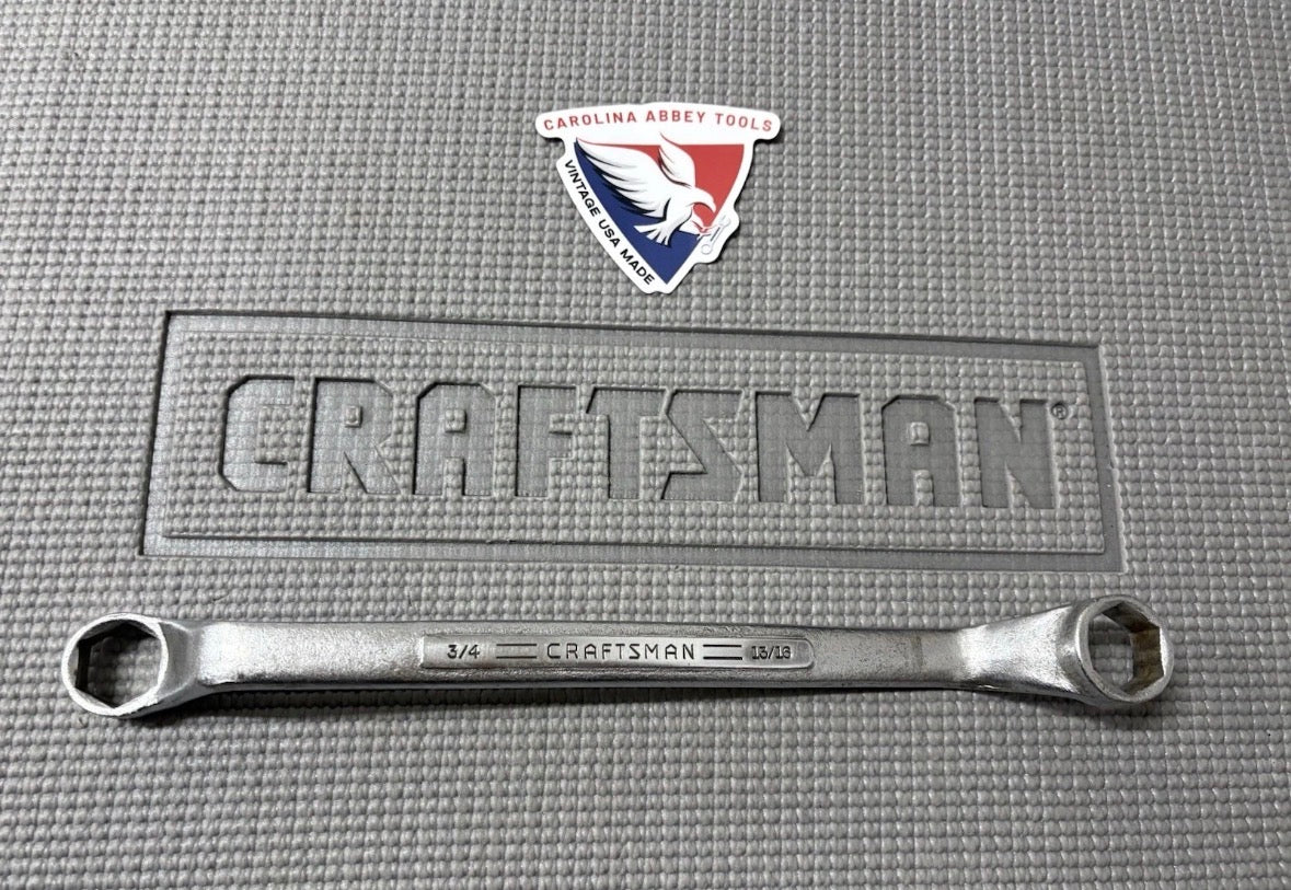 Rare Sears Craftsman USA 6 Point Double Box End Wrench Bundle