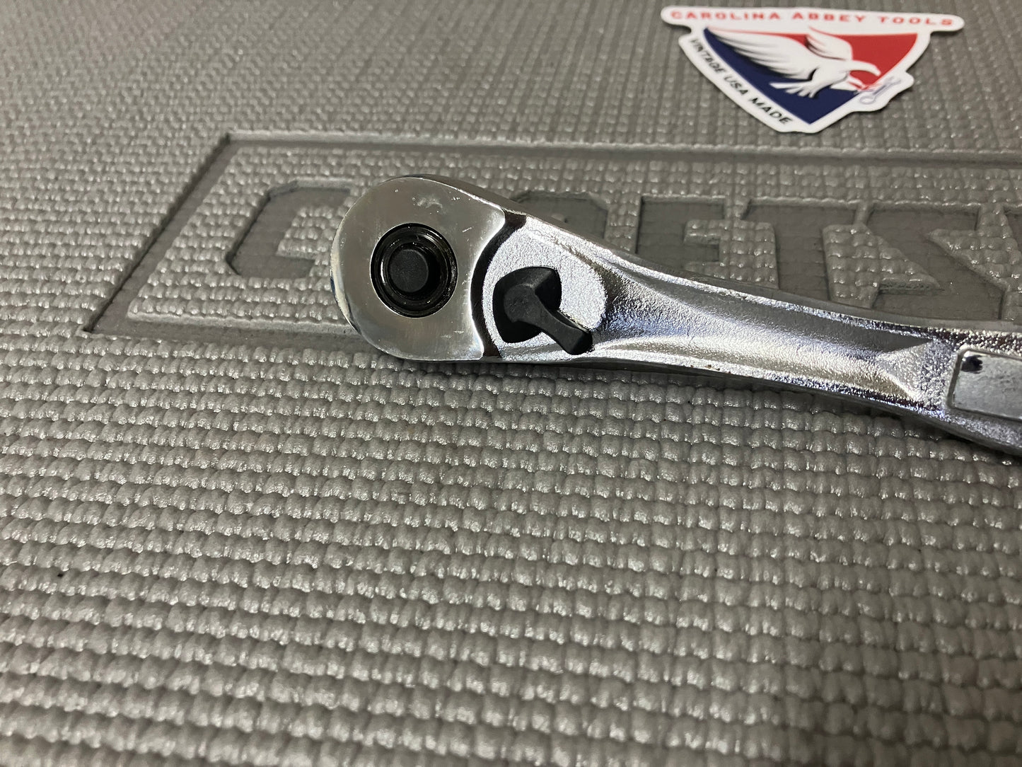 NOS Vintage Sears Craftsman 3/8” Dr Quick Release Ratchet 44811 USA VT Brand New