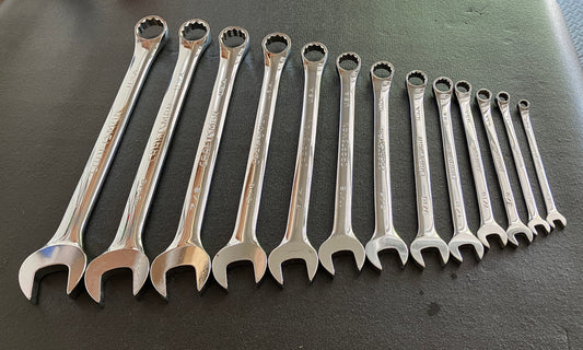 Vintage Craftsman Professional 13pc SAE Combination Wrench Set USA 1/4” to 1”