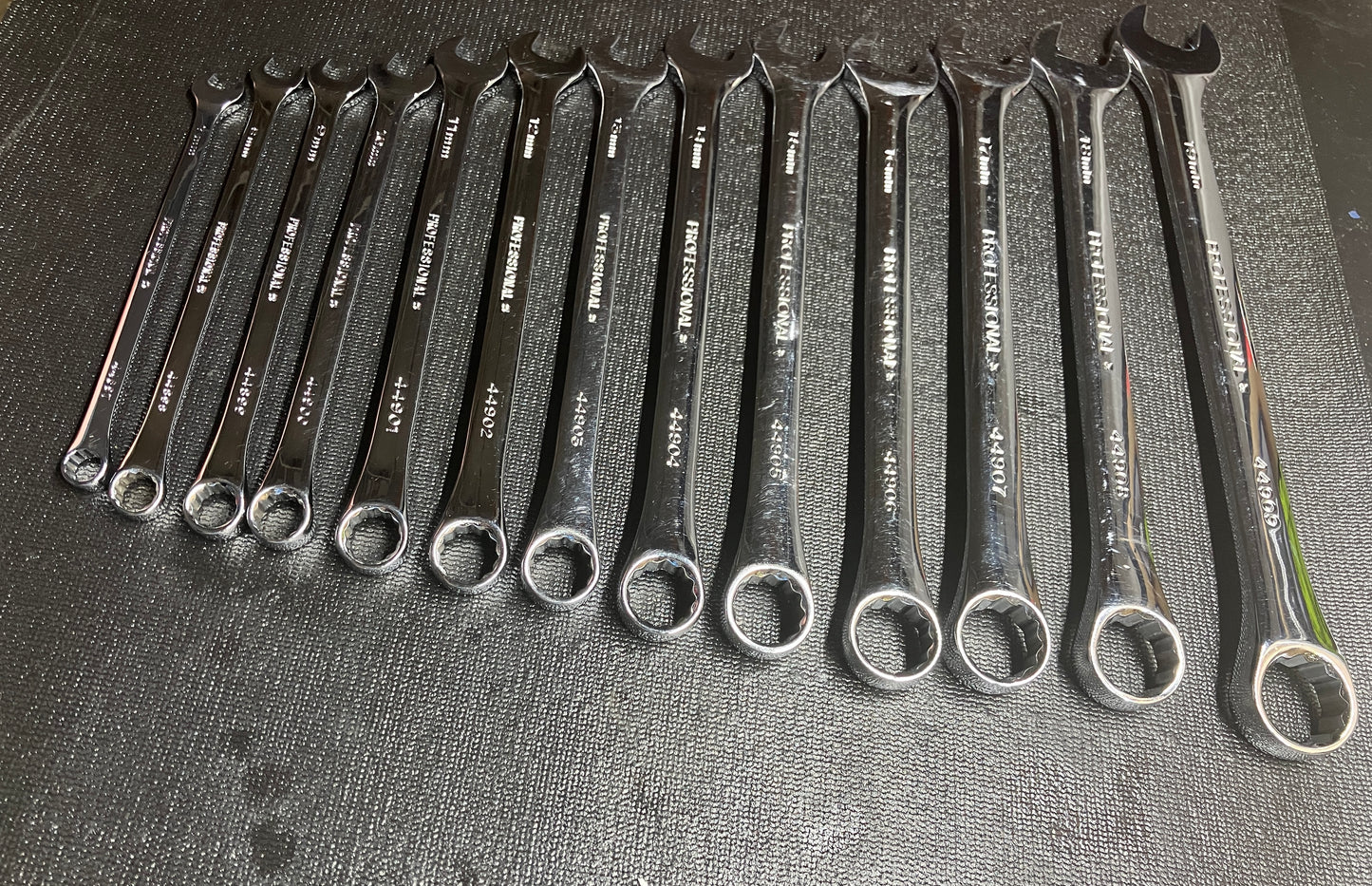 Vintage Craftsman Professional Long Pattern Metric Wrench Set 44896 USA