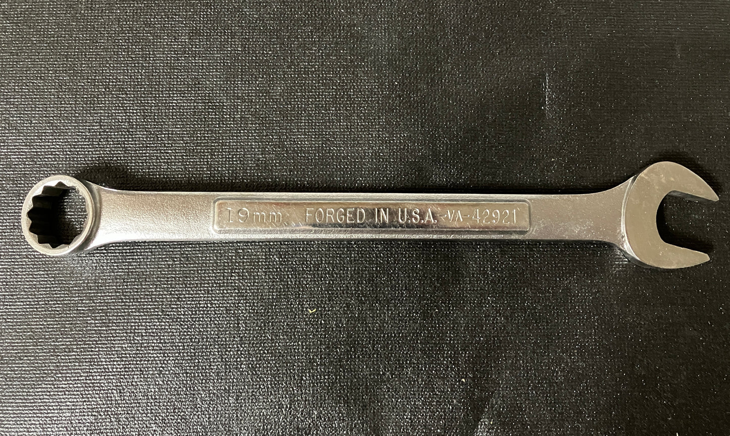 Vintage Craftsman 19mm 12pt Combination Wrench 42921 -VA- USA