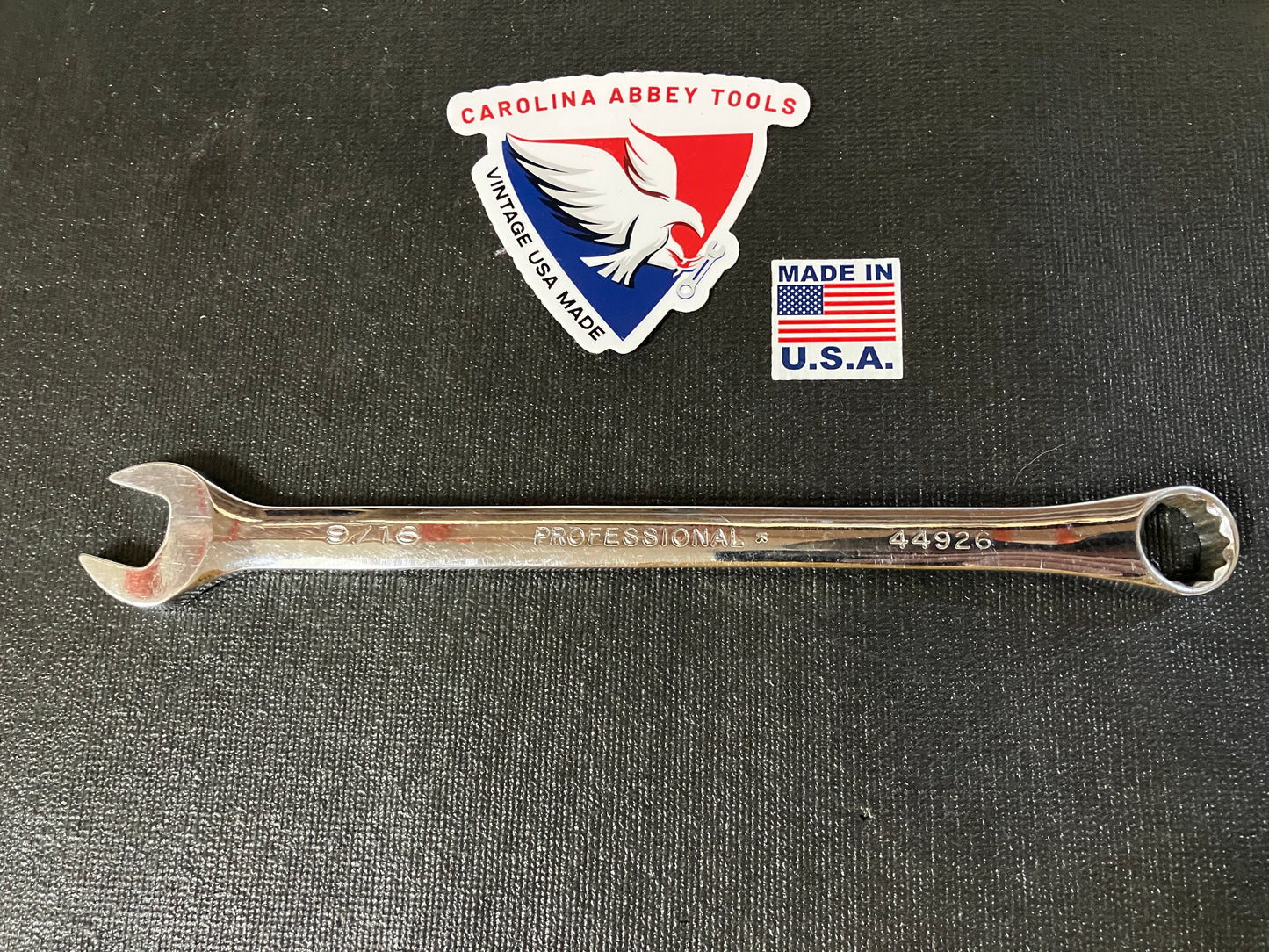 Vintage Craftsman Professional 9/16” 12pt Combination Wrench 44926 USA