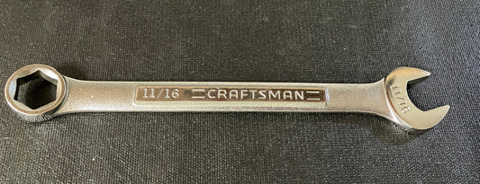 Vintage Craftsman 6pt 11/16” Combination Wrench 44388 -VA- USA