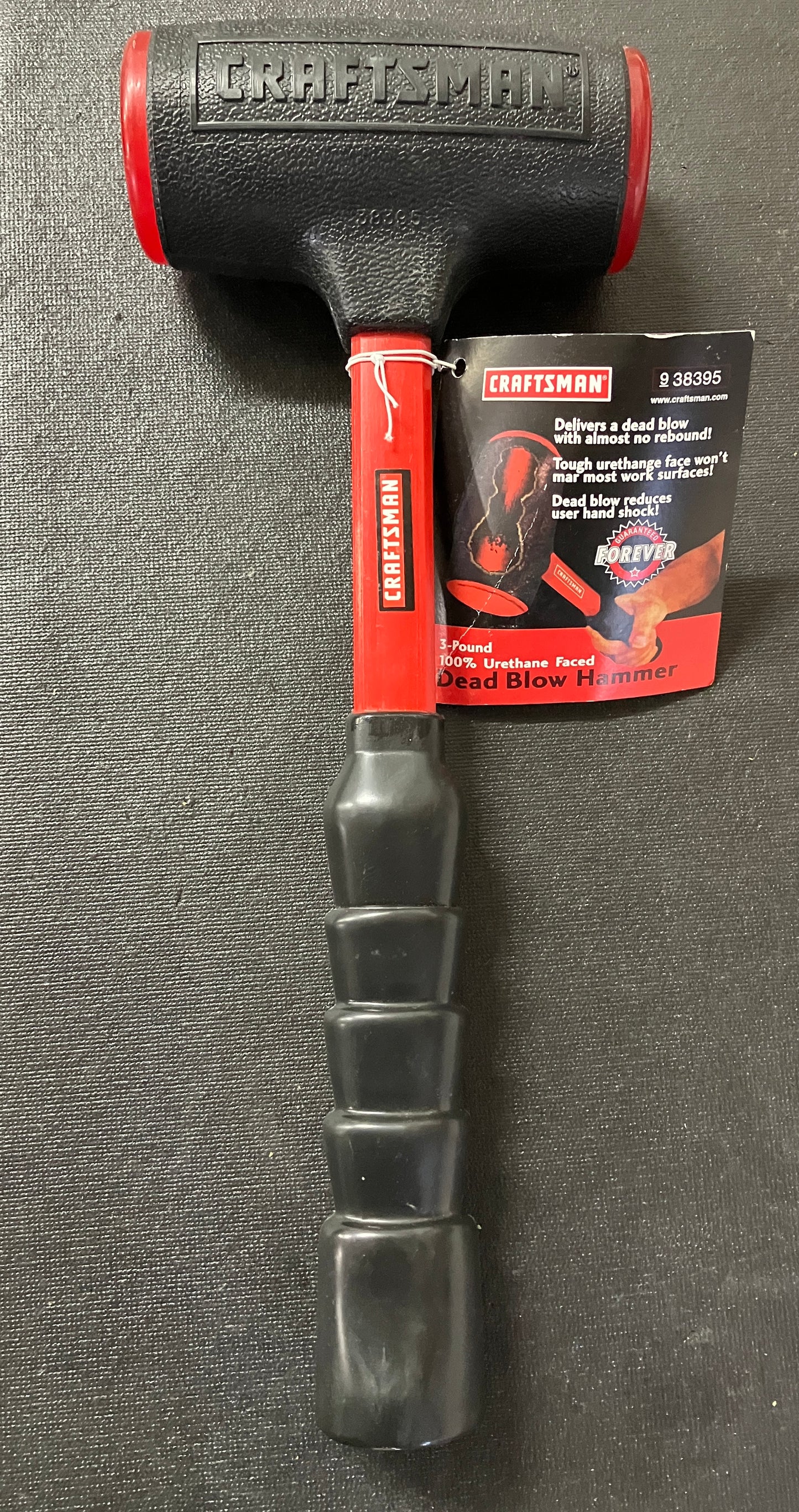 NOS Vintage Craftsman 3lb Dead Blow Hammer 38395 USA