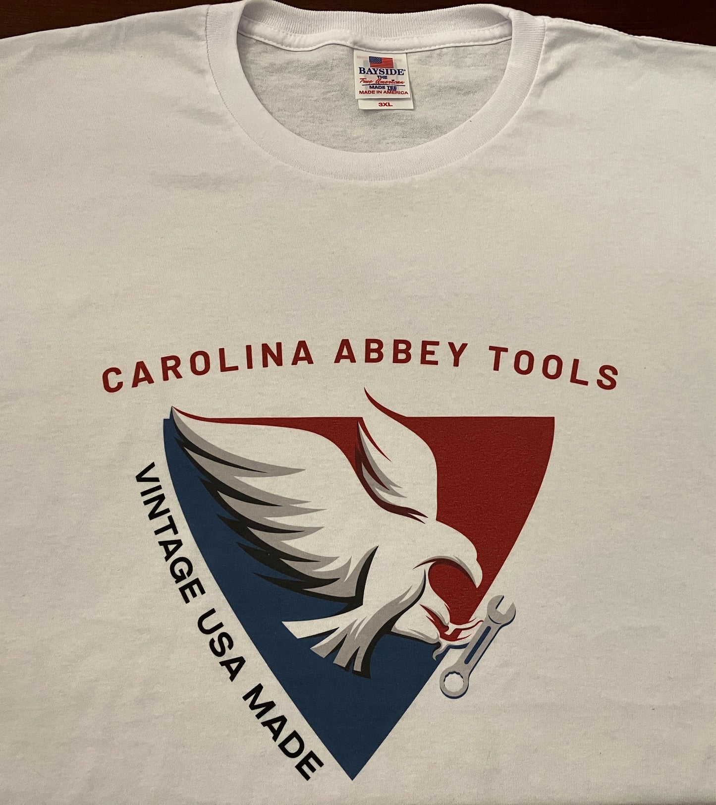 Carolina Abbey Tools T-shirt, Made in USA