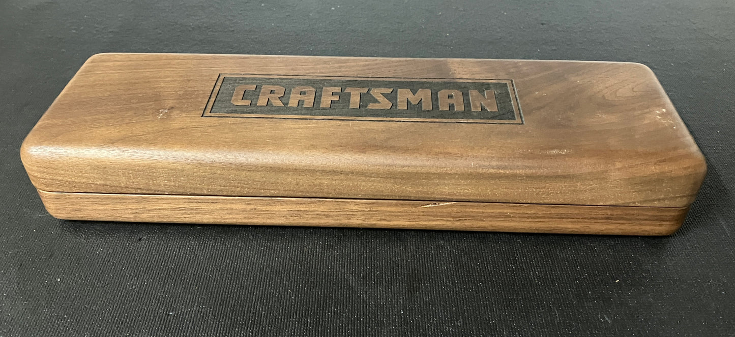 Craftsman Gold Plated 2004 Limited Edition Collector's Socket Set W/ CASE!