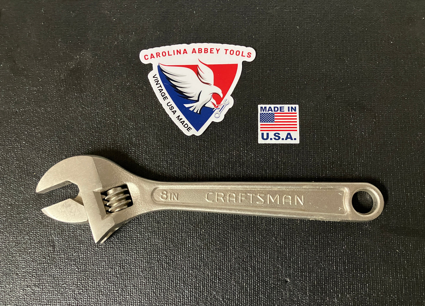 Vintage Craftsman 8” Adjustable Wrench 44603