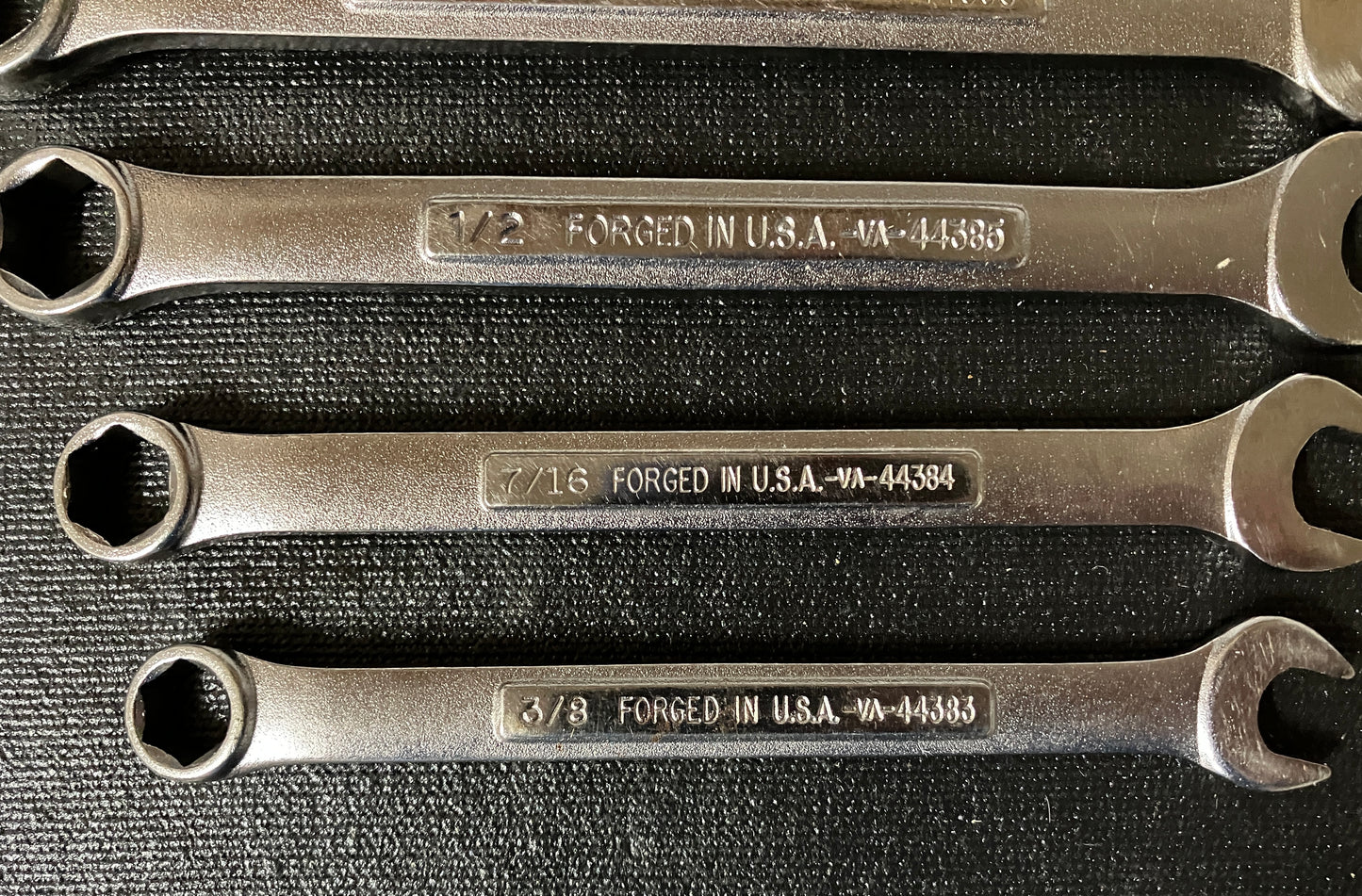 Vintage Craftsman 10pc 6 point SAE Combination Wrench Set USA 3/8” to 15/16”
