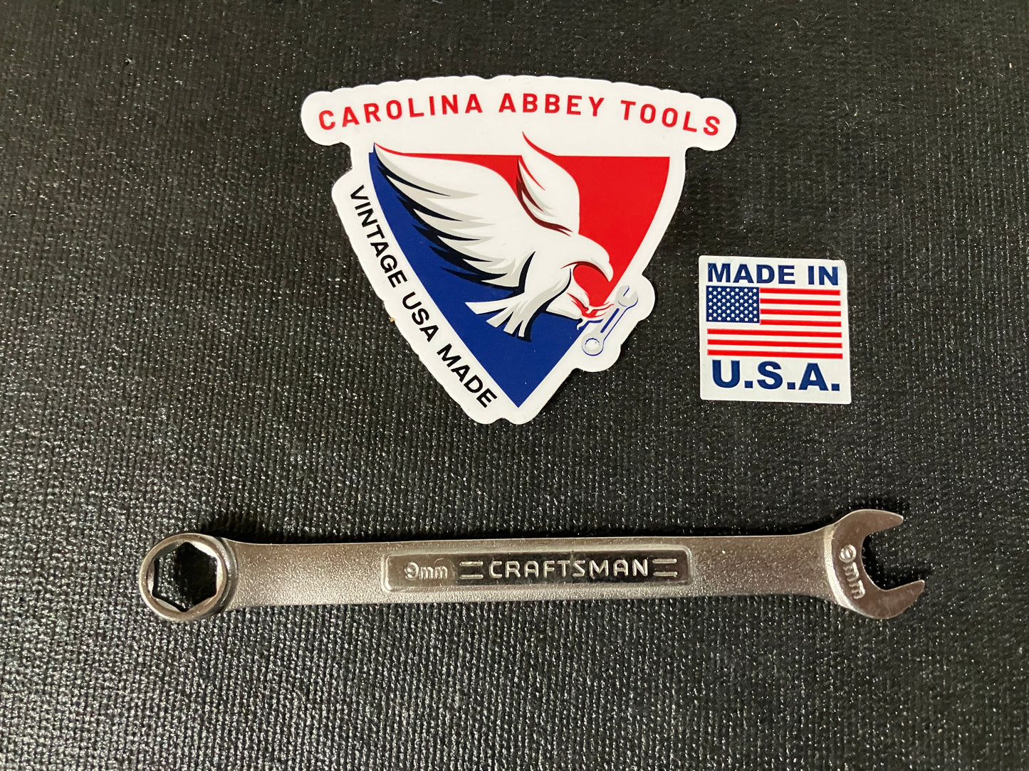 Vintage Craftsman 9mm 6 Point Combination Wrench 42866 -VA- USA