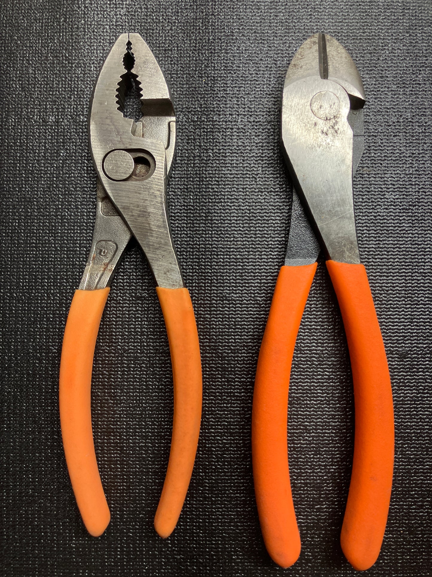 Vintage Craftsman 18pc Orange Hi Viz Tool Bundle - ScrewDrivers, Pliers, Torx & Scratch Awl - WF USA