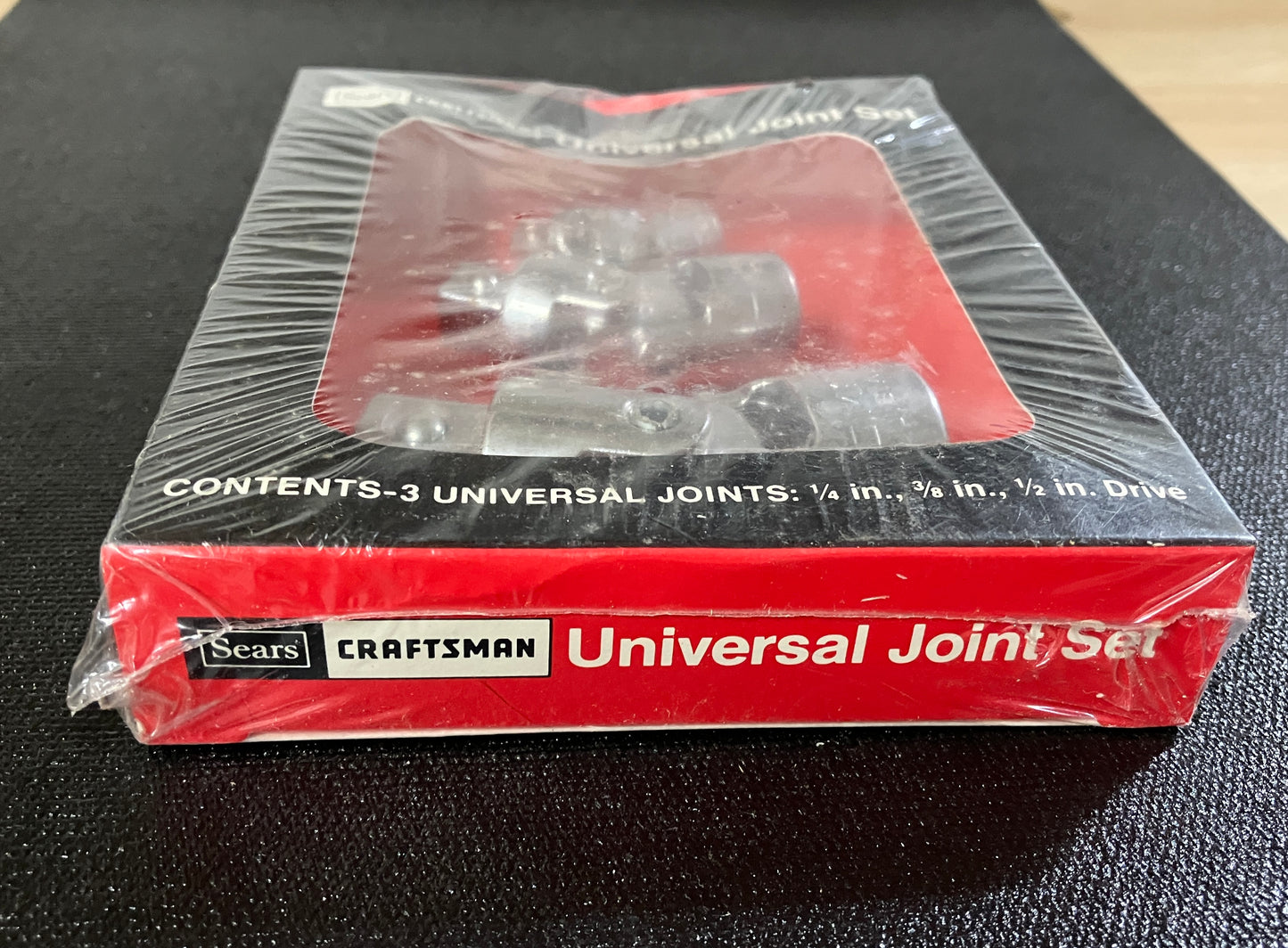 NOS Vintage Sears Craftsman 3pc Universal Joint Set 94250 USA Sealed Box