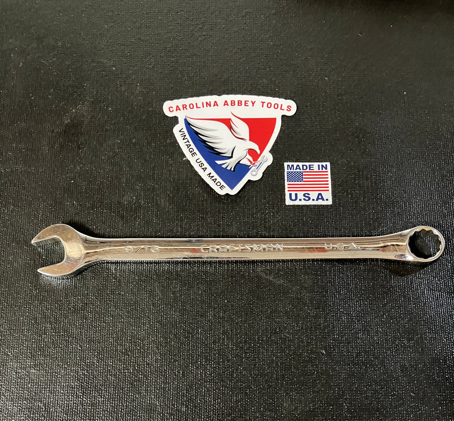 Vintage Craftsman Professional 9/16” 12pt Combination Wrench 44926 USA