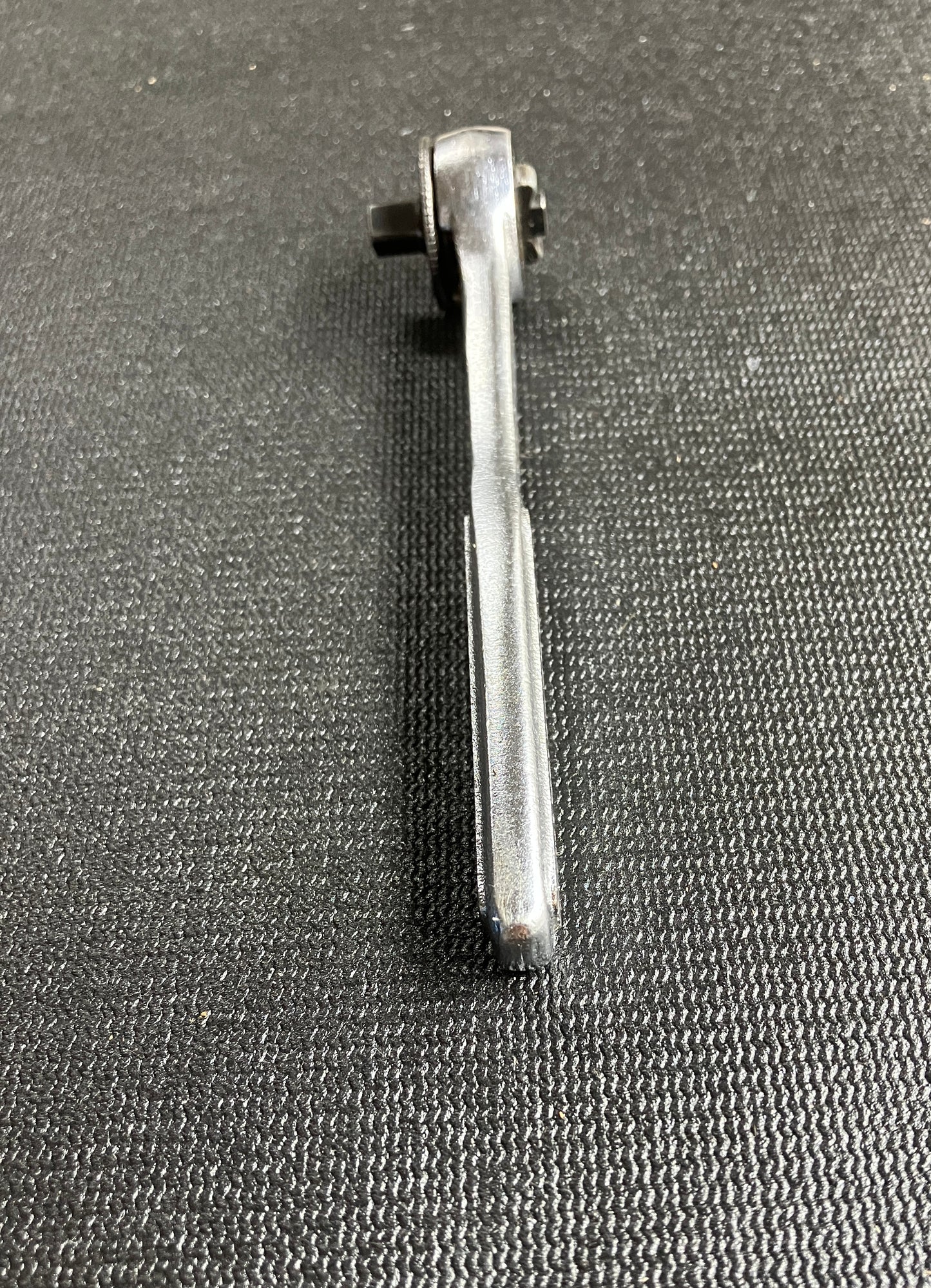 Vintage Craftsman 1971 Patent -V- 43178 1/4” Drive Thumb Wheel Ratchet USA RHFT Round Head Fine Tooth