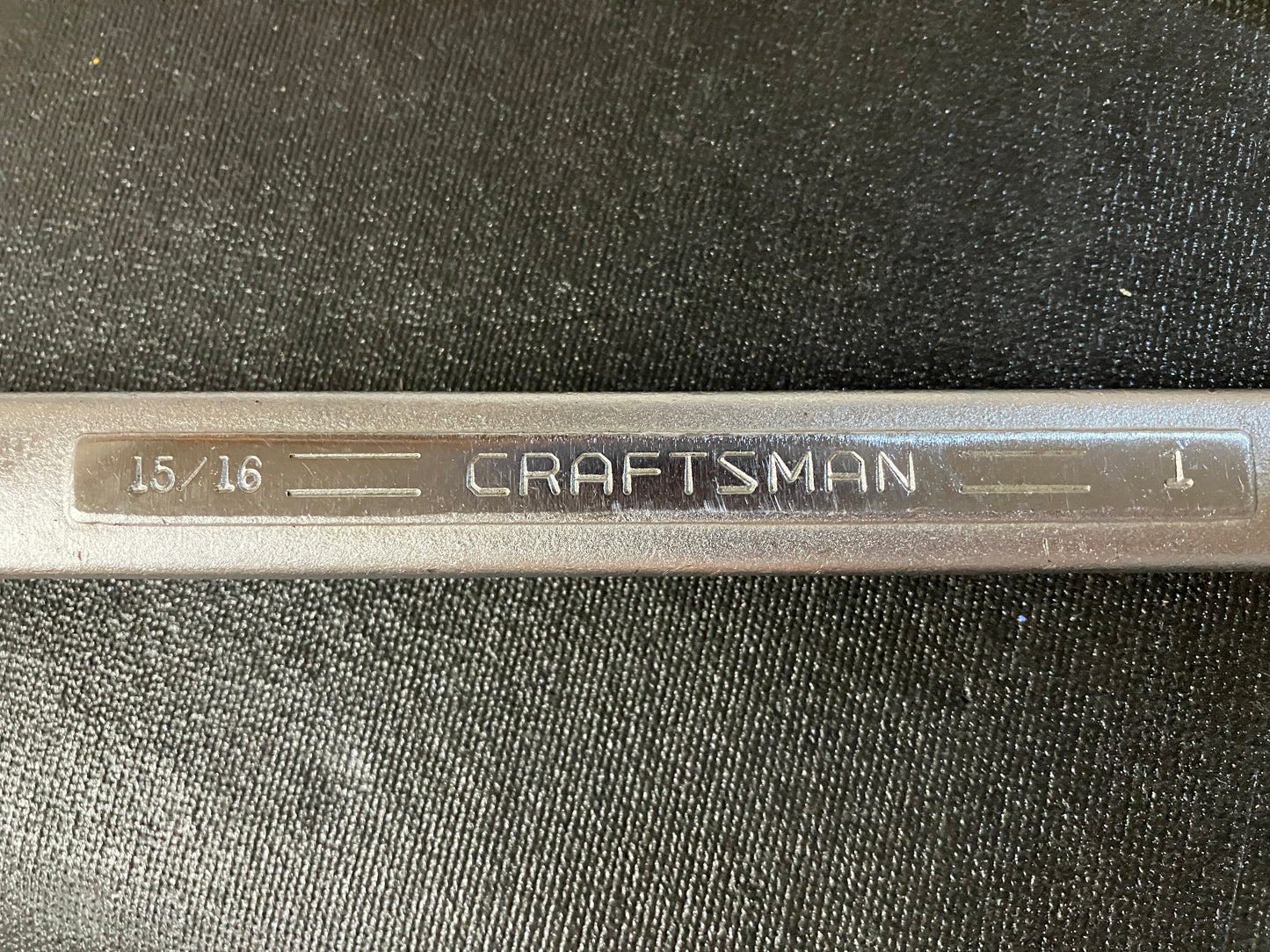 Vintage Craftsman 15/16” x 1” 6 Pt Double End Wrench