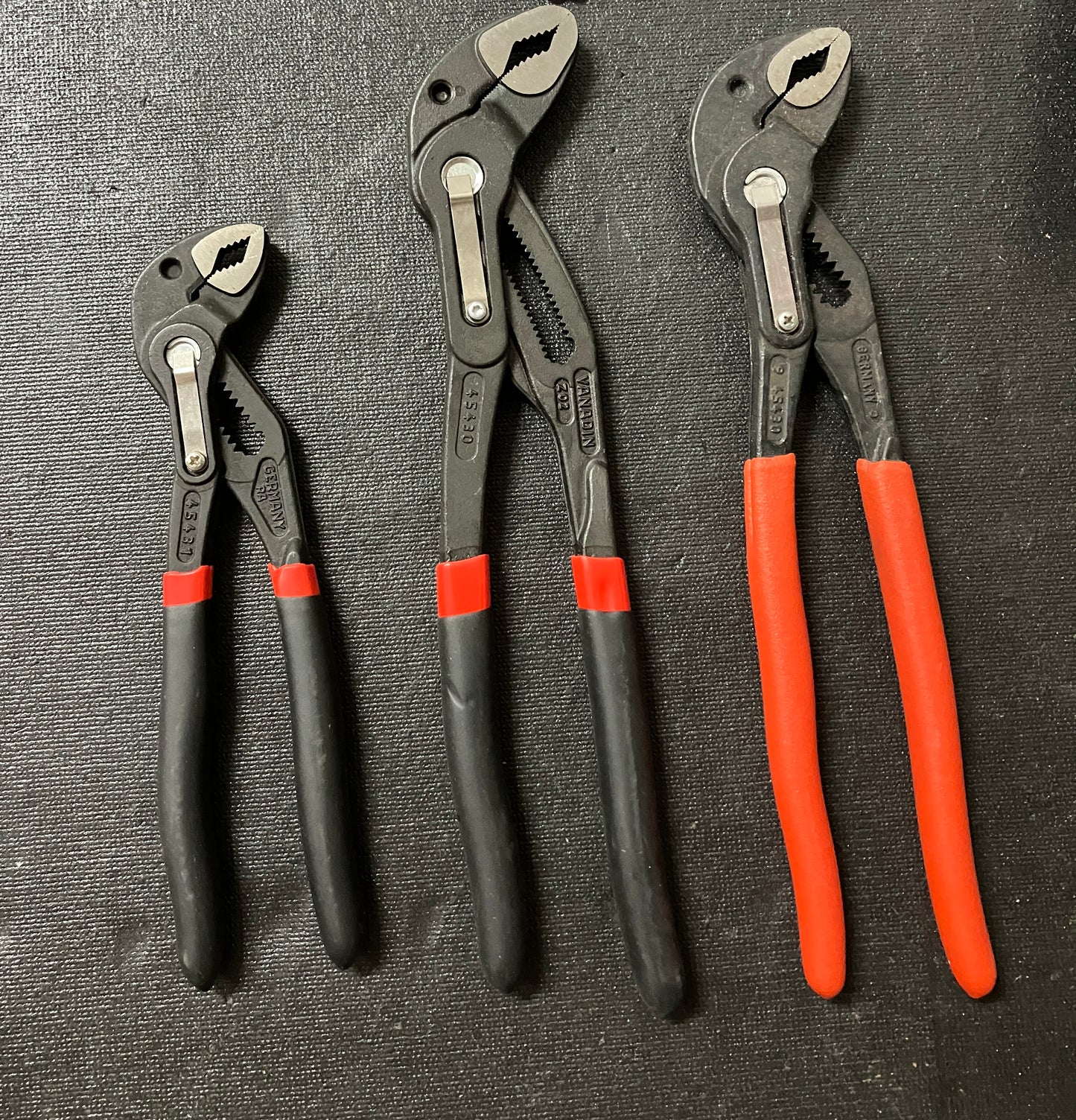 Vintage Craftsman 3pc Adjustable Pliers Bundle