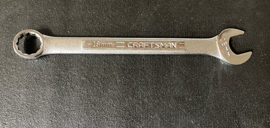 Vintage Craftsman 18mm 12pt Combination Wrench -V- 42925 USA