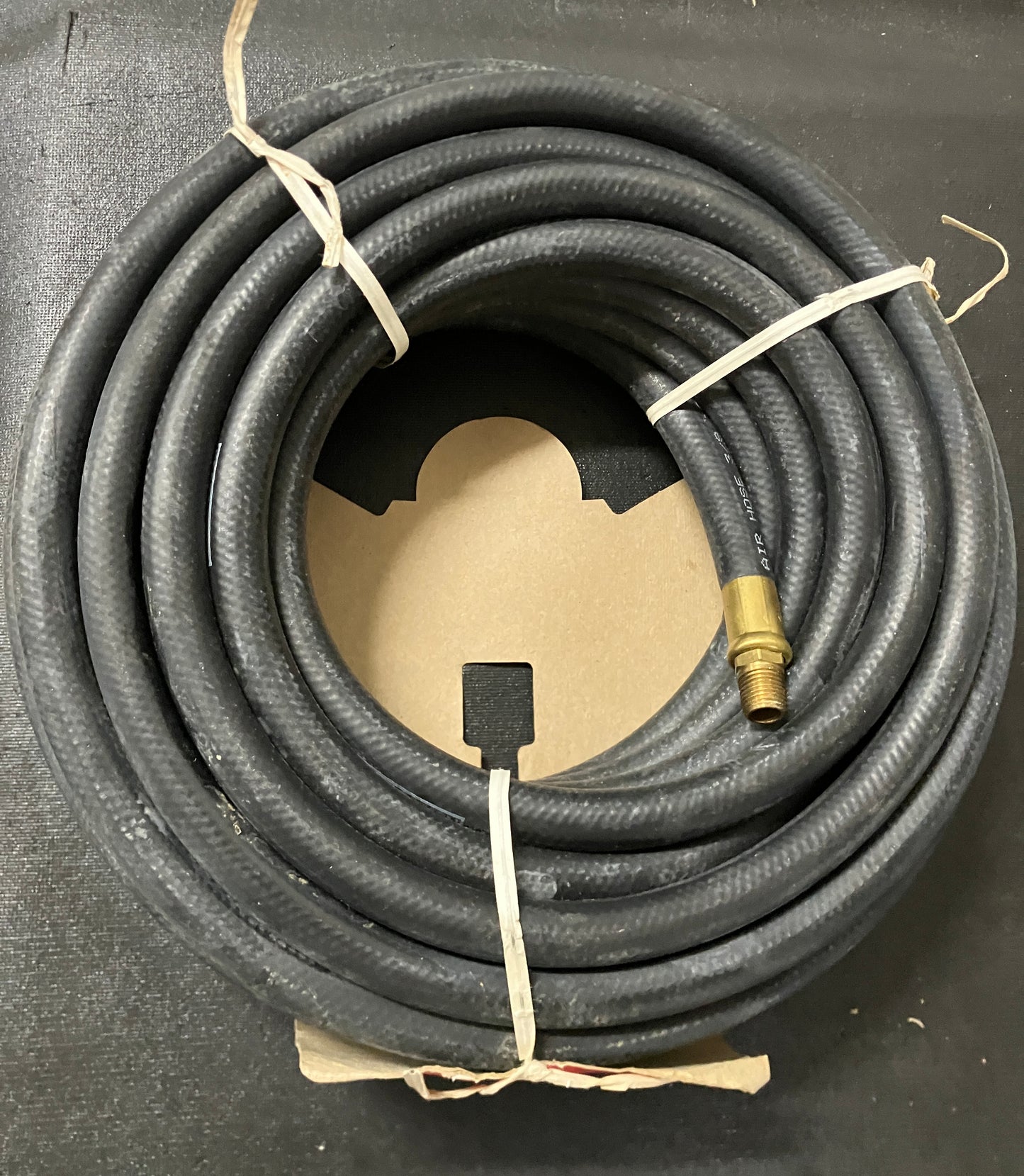 NOS Vintage Craftsman 50ft x 3/8” Heavy Duty Rubber Air Hose 16113 USA Made Rare