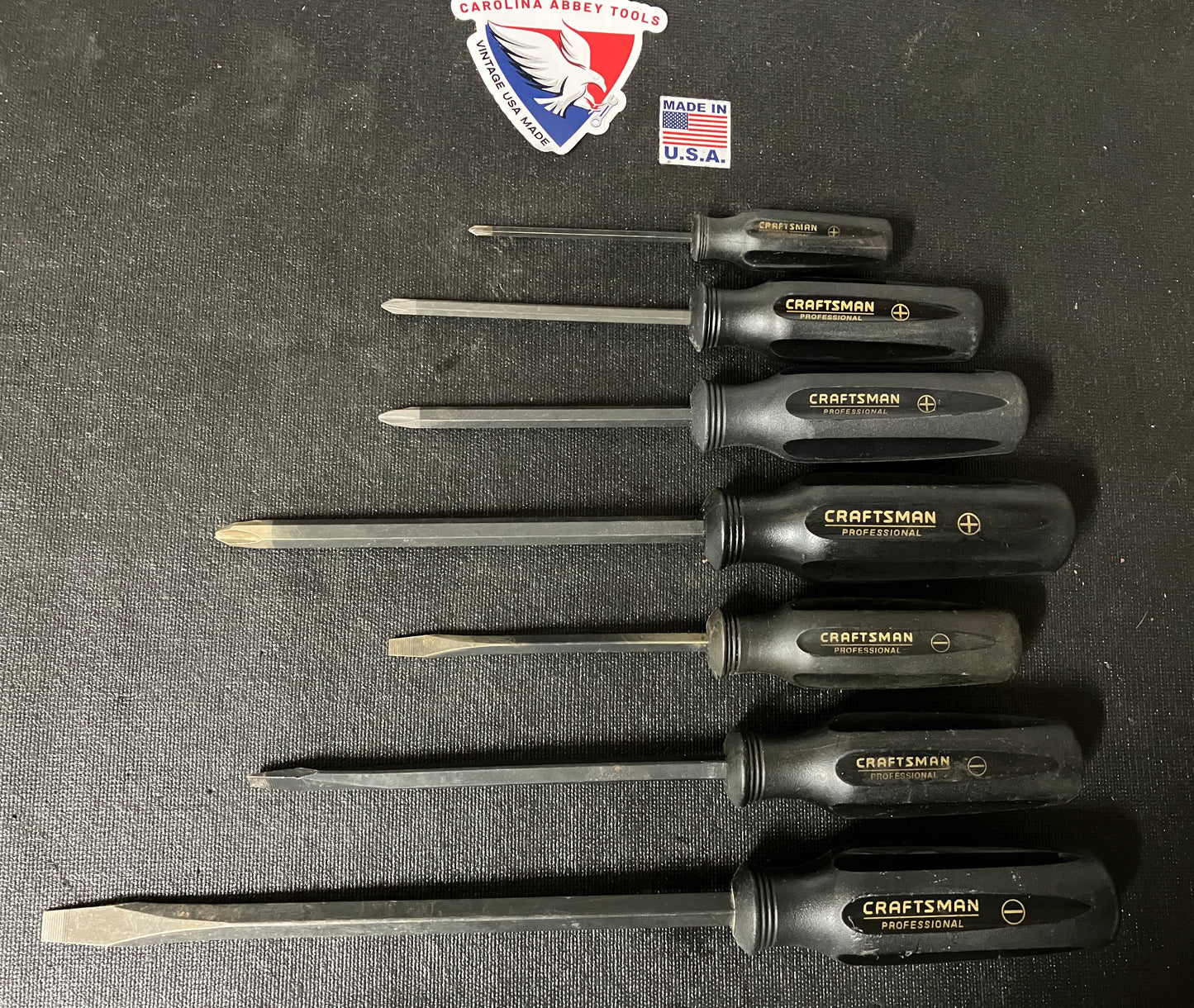 Craftsman 6pt Wrench / Professional Screwdriver Bundle