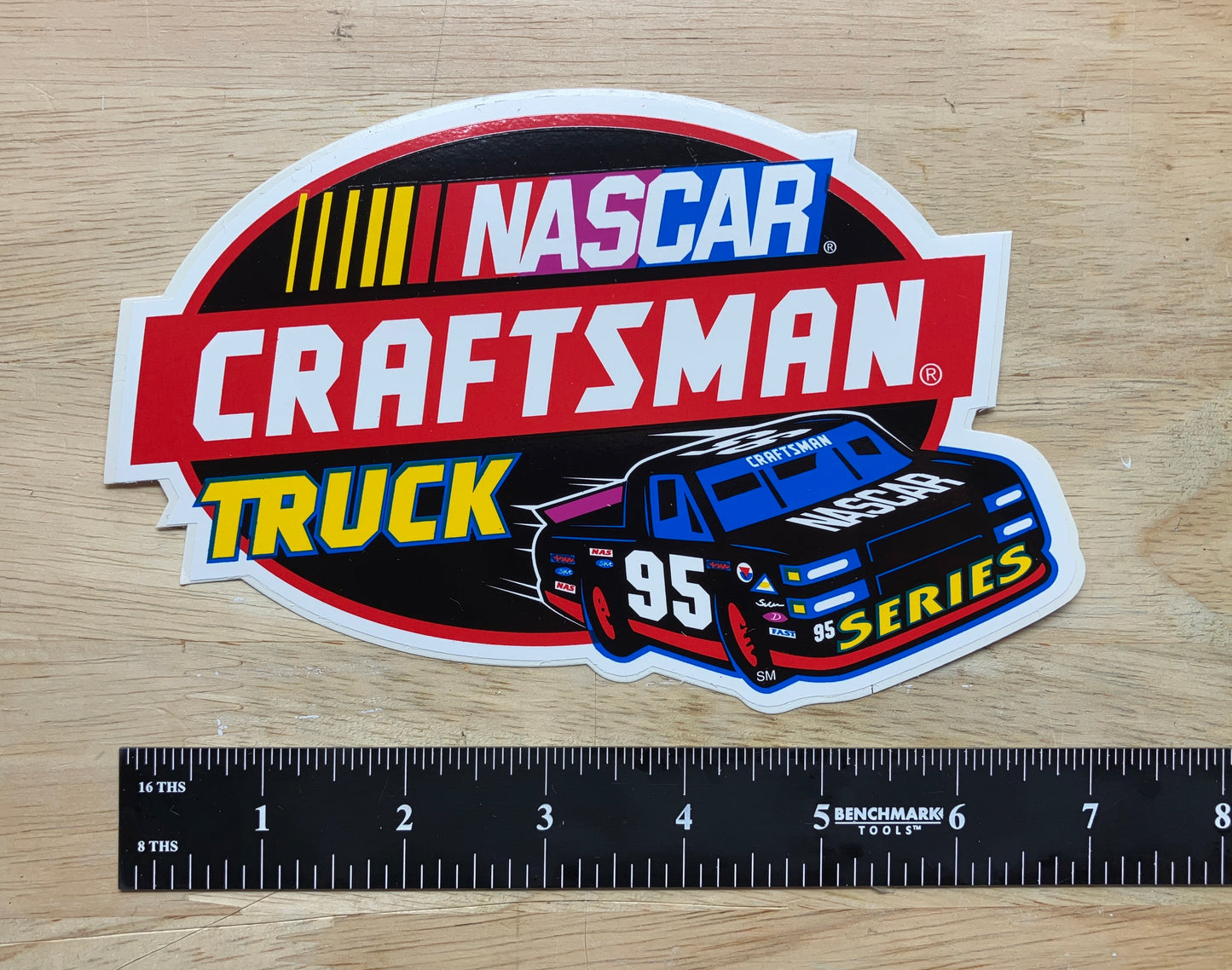 Vintage Craftsman 1995 NASCAR Truck Series Sticker