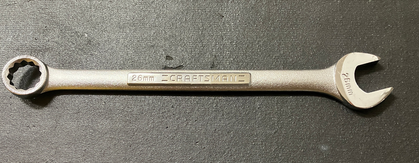 Vintage Craftsman 26mm 12pt Combination Wrench 42932 -VA- USA