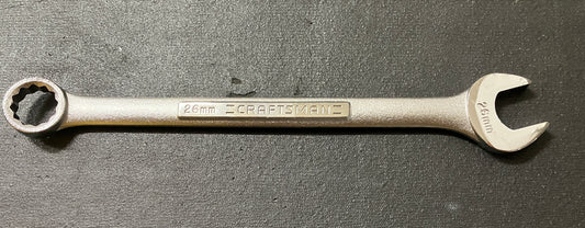 Vintage Craftsman 26mm 12pt Combination Wrench 42932 -VA- USA
