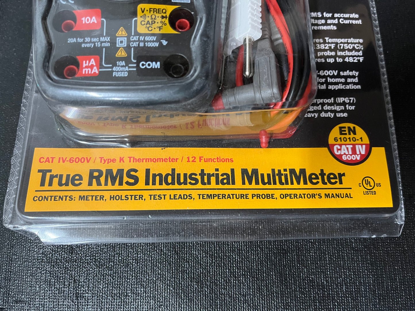 NOS Craftsman Professional True RMS Industrial Multimeter 82003 12 Function