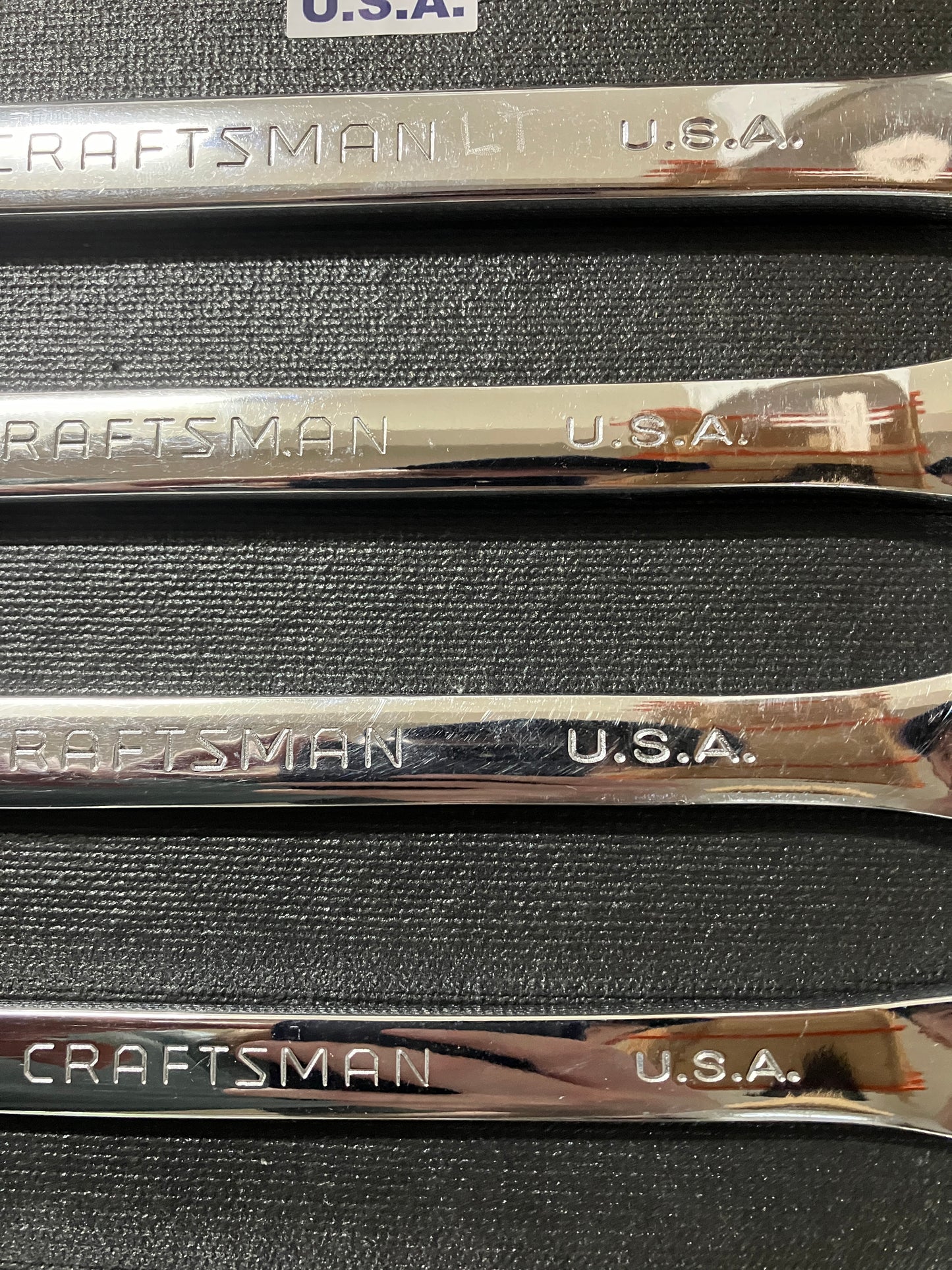 Vintage Craftsman Professional 13pc Long Metric Wrench Set 7-19mm 44896 USA