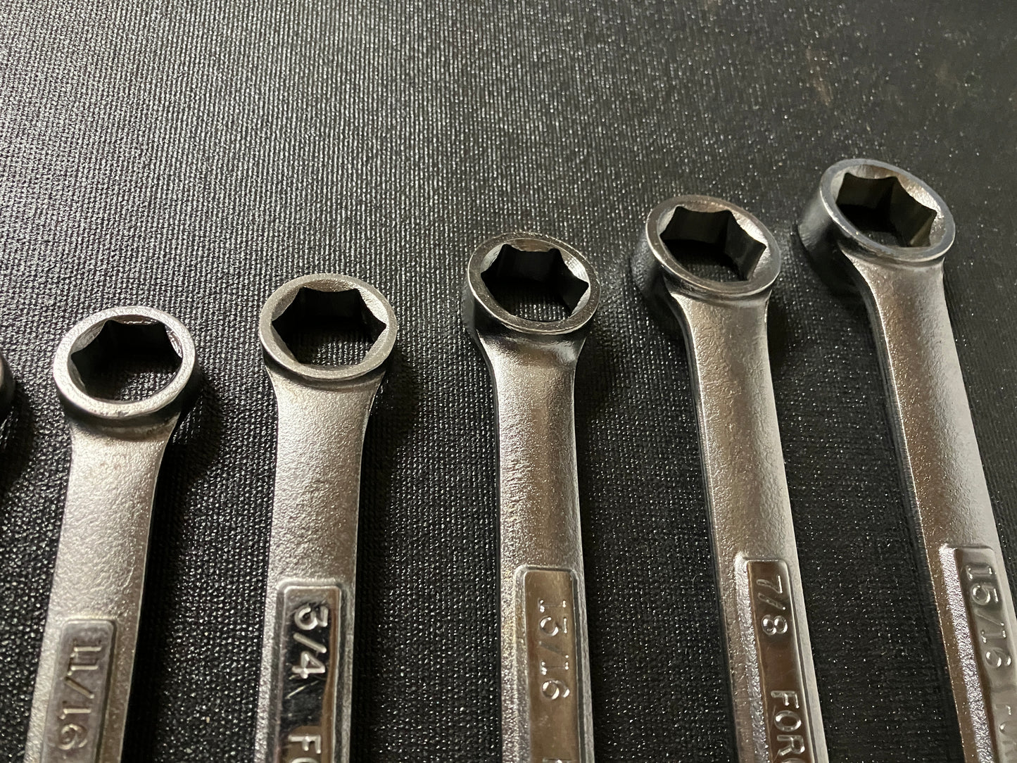 Vintage Craftsman 10pc 6 point SAE Combination Wrench Set USA 3/8” to 15/16”